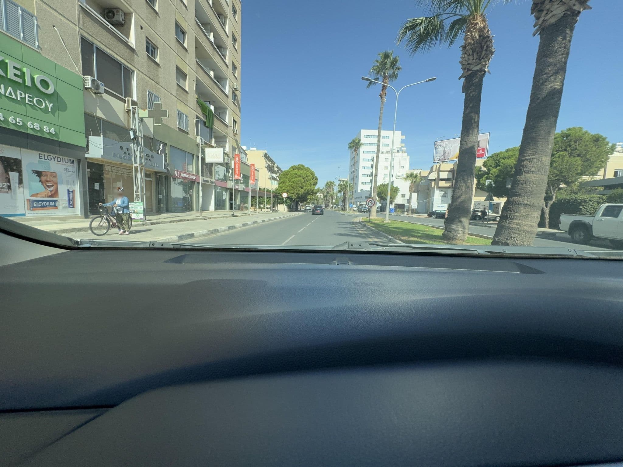 Street view near Joanna Court Guesthouse, Larnaca — © trifonasm (CC BY-SA · Mapillary)