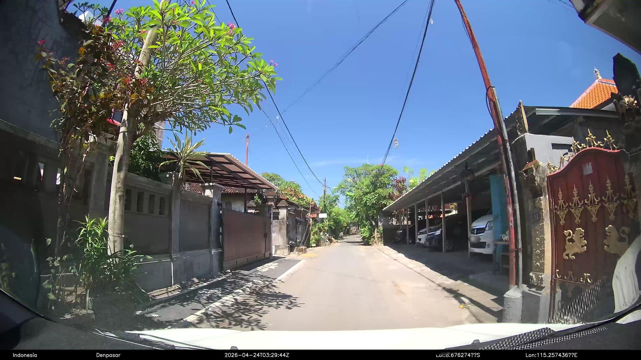Street view near Rai house sanur, Sanur