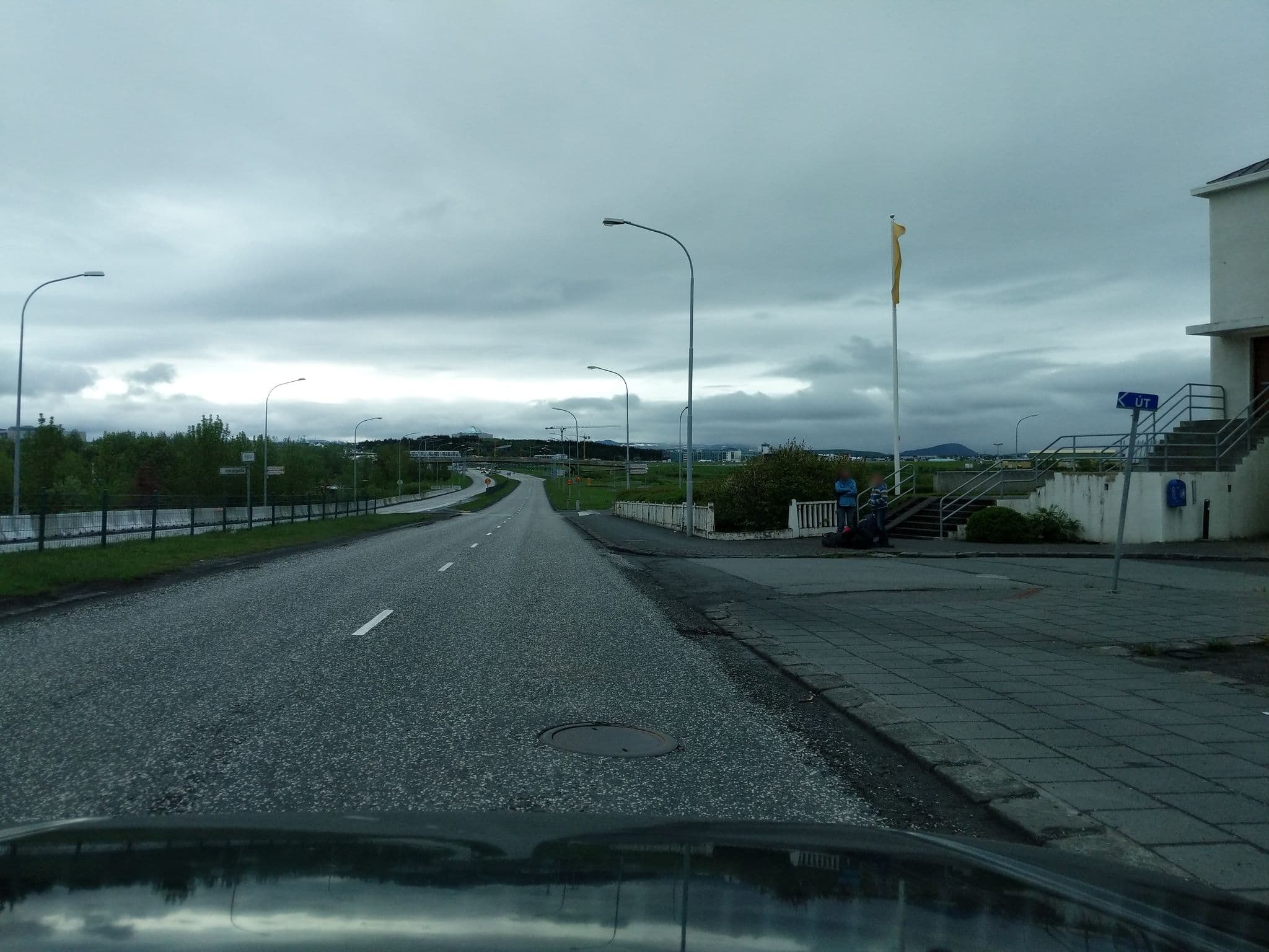 Street view near Student Hostel & Hotel, Reykjavík — © kriksis (CC BY-SA · Mapillary)
