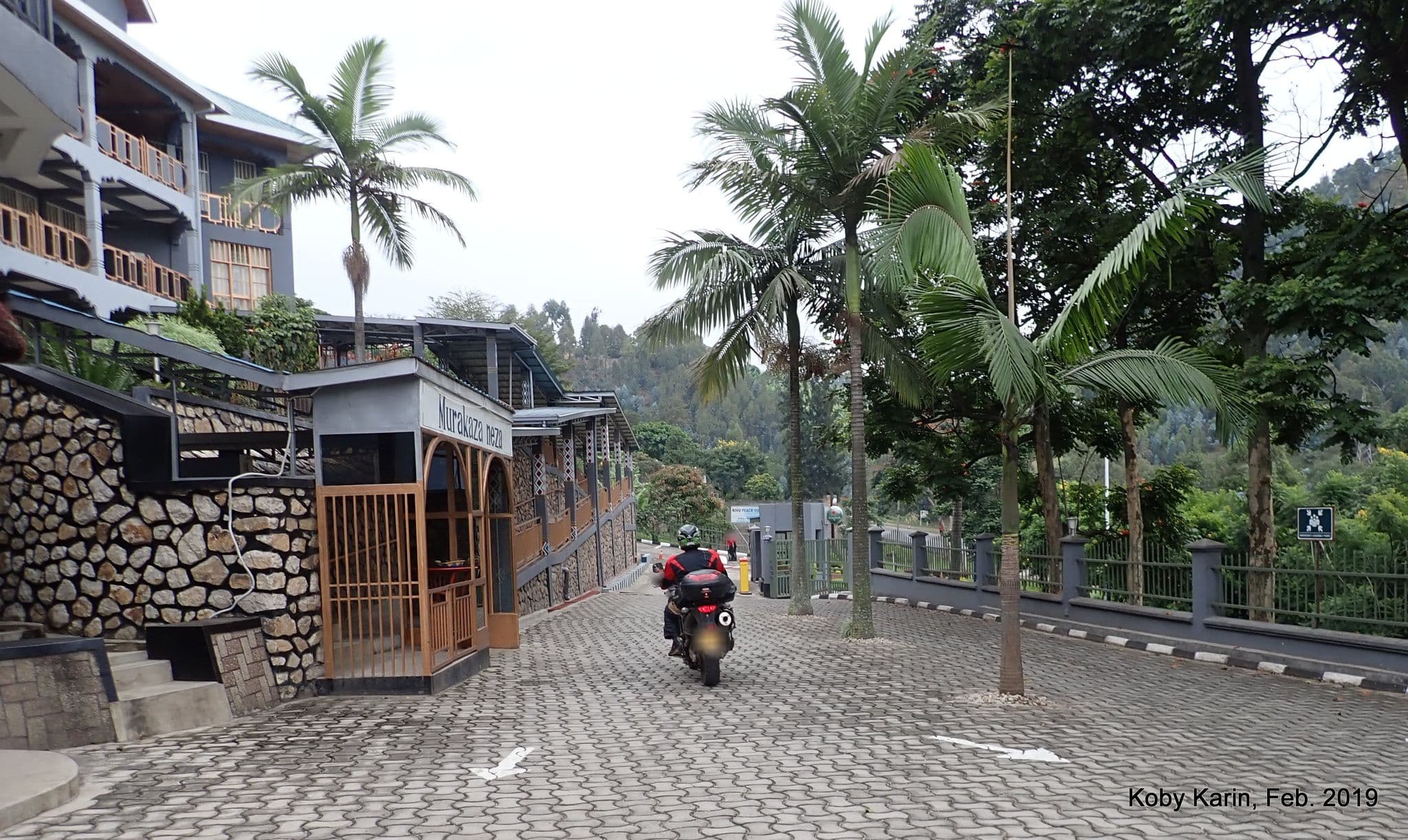 Street view near Kivu Peace View Hotel/Gisenyi, Gisenyi — © kobykarin (CC BY-SA · Mapillary)