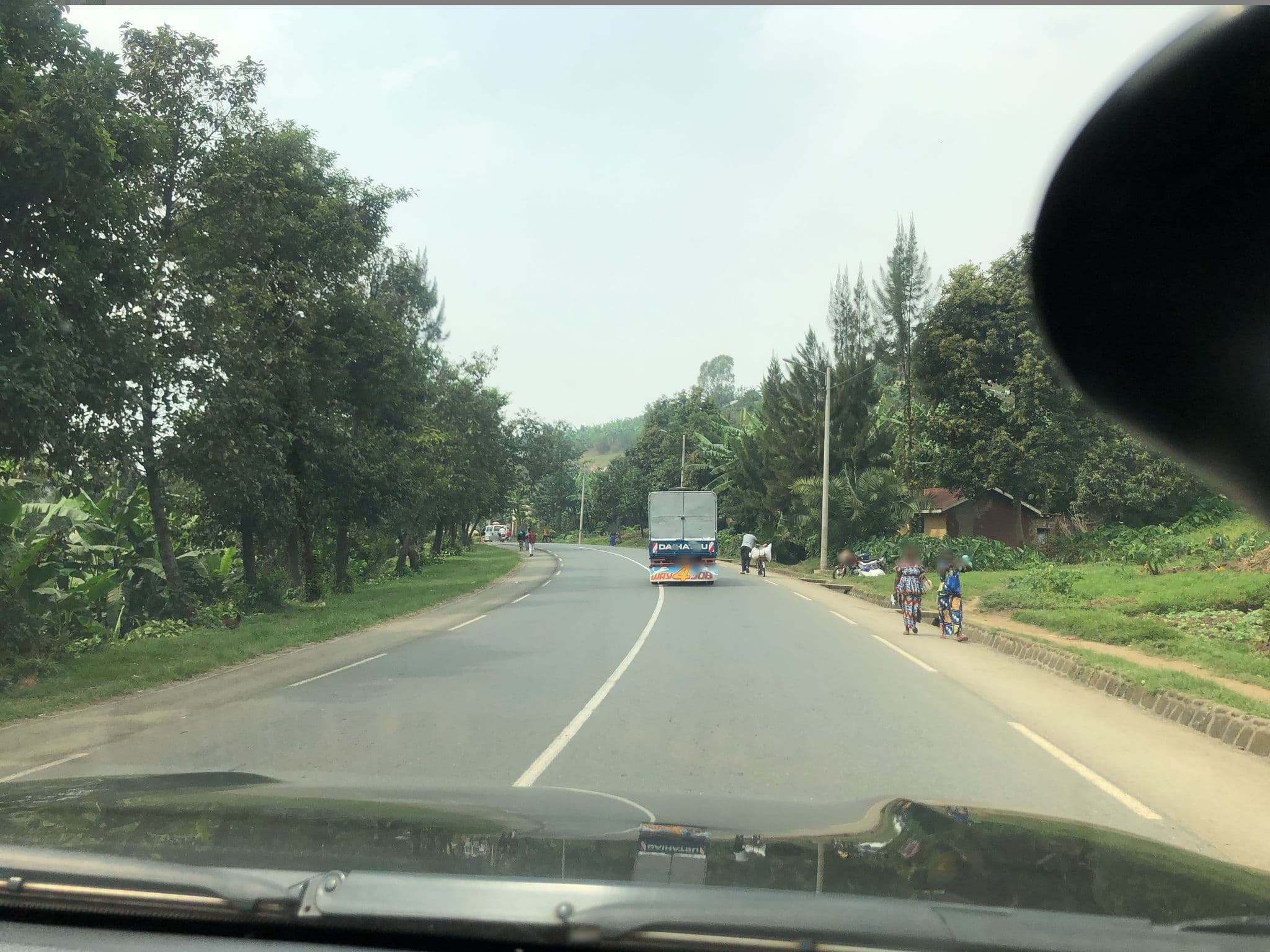 Street view near Nganda Zela Ngai Guest House/Gisenyi, Gisenyi — © peltiern (CC BY-SA · Mapillary)