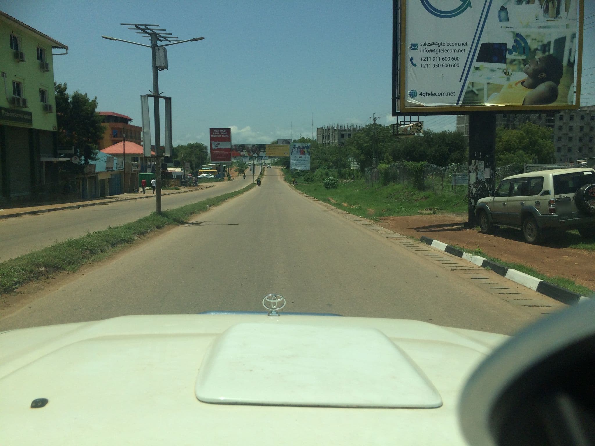 Street view near Aryam Hotel, Juba — © anecdote27 (CC BY-SA · Mapillary)
