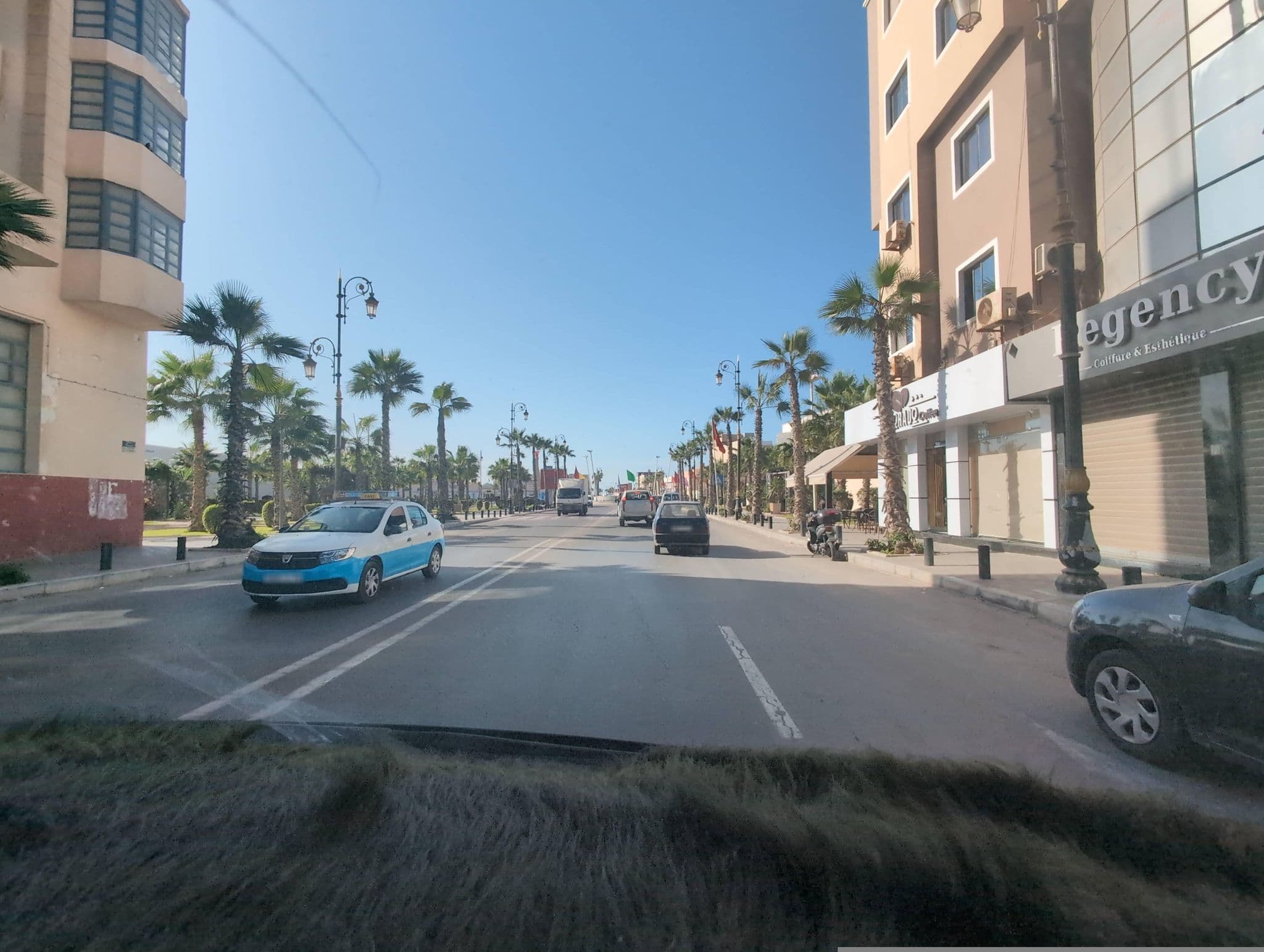 Street view near Restaurant Palm d'or, Dakhla — © tbo47 (CC BY-SA · Mapillary)