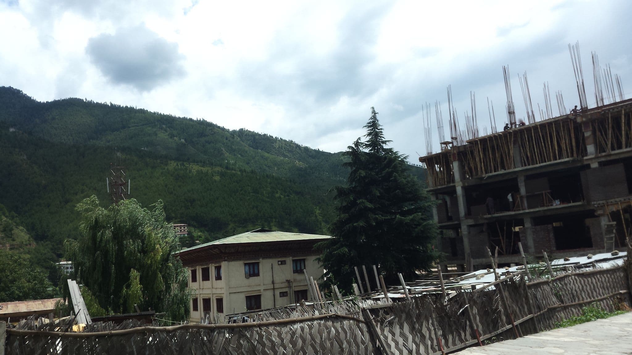 Street view near The Seva Hotel, Thimphu — © nirabpudasaini (CC BY-SA · Mapillary)