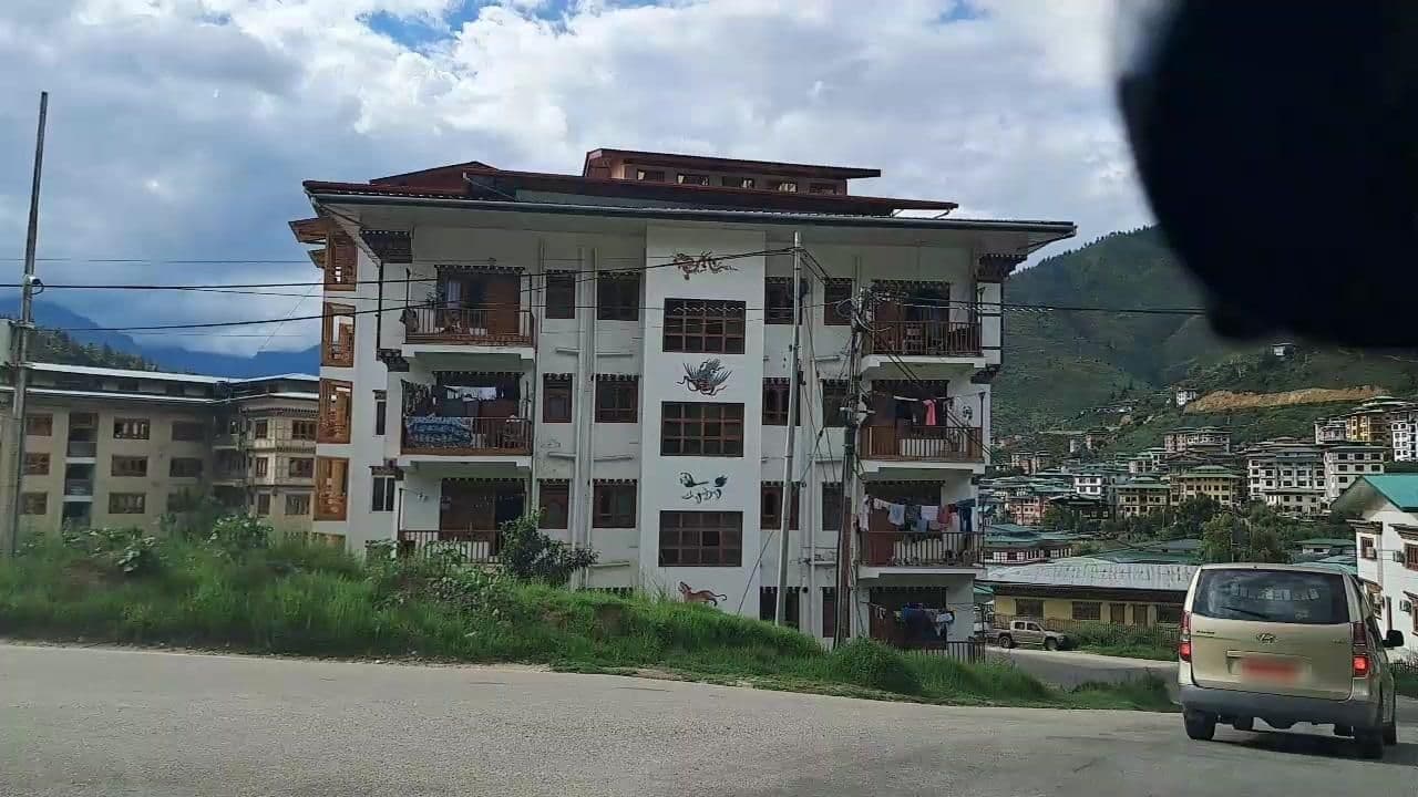 Street view near Asura Hotel, Thimphu — © roadroid (CC BY-SA · Mapillary)