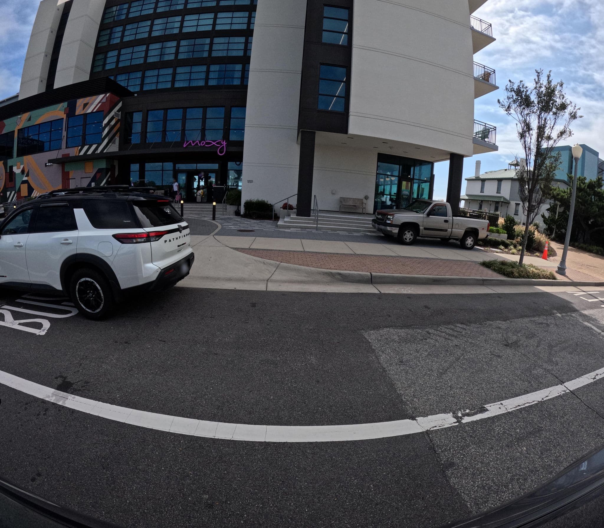 Street view near Moxy Virginia Beach Oceanfront, Virginia Beach — © vorpalblade (CC BY-SA · Mapillary)
