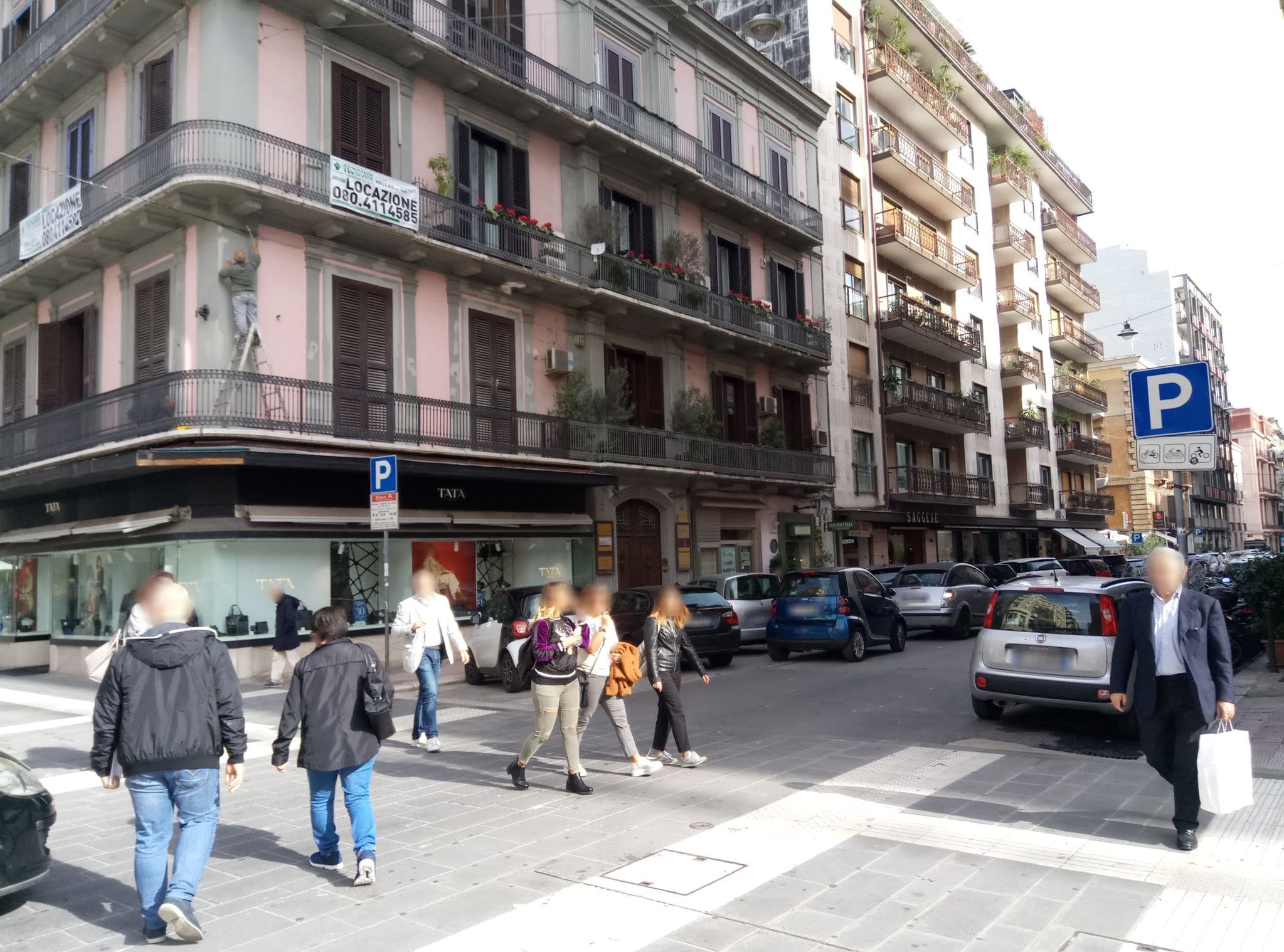 Street view near Rosa Bianca Suites - City Center, Bari — © alessandro_de_tullio (CC BY-SA · Mapillary)