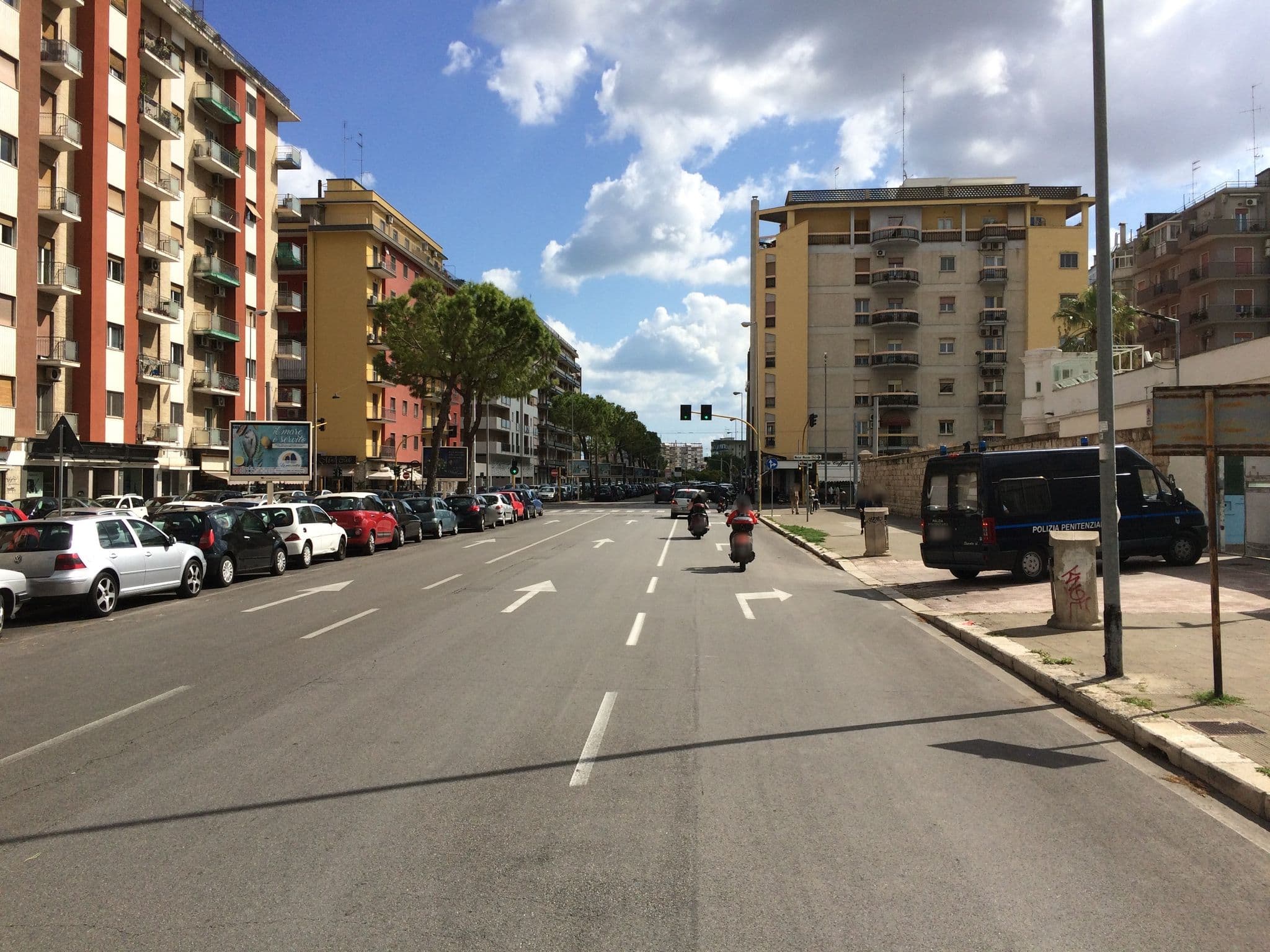 Street view near Limited Edition Guesthouse, Bari — © nicolaottolino (CC BY-SA · Mapillary)