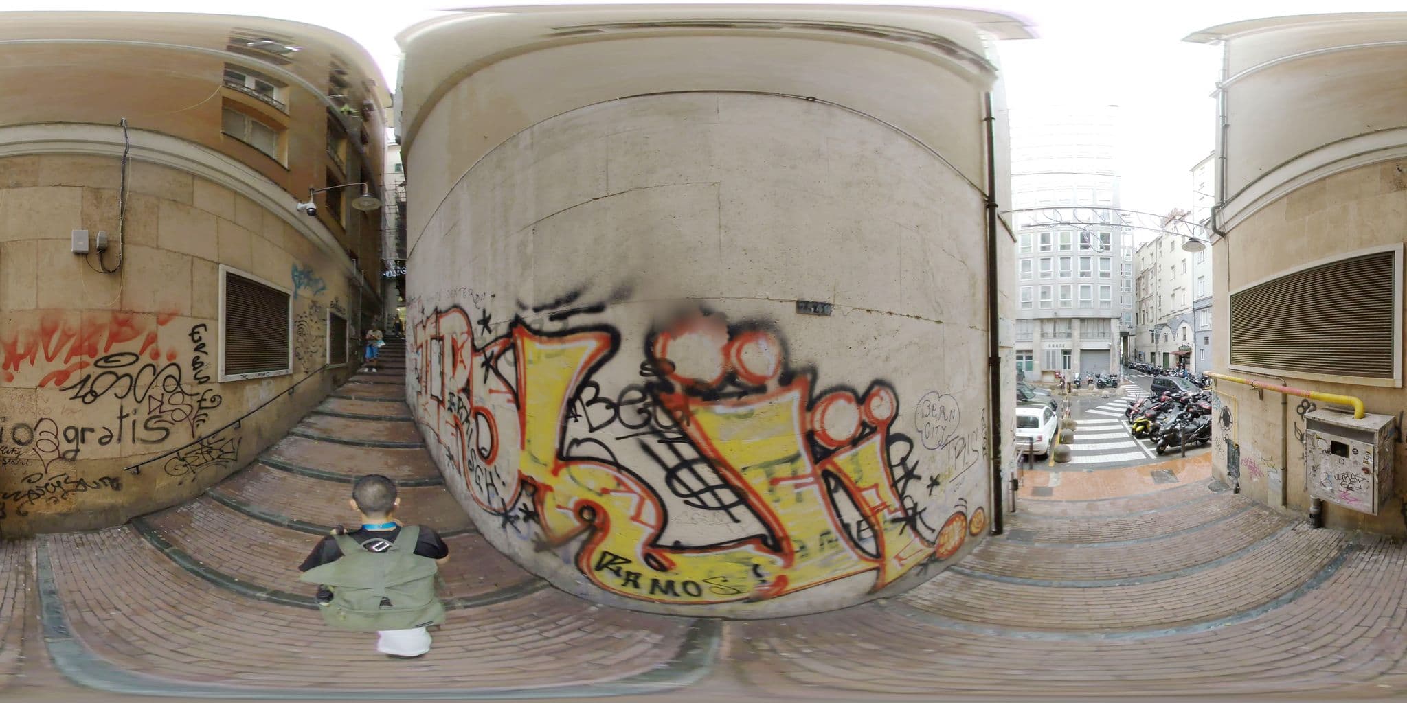Street view near Le colonne di San Luca, Genoa — © mapconcierge (CC BY-SA · Mapillary)