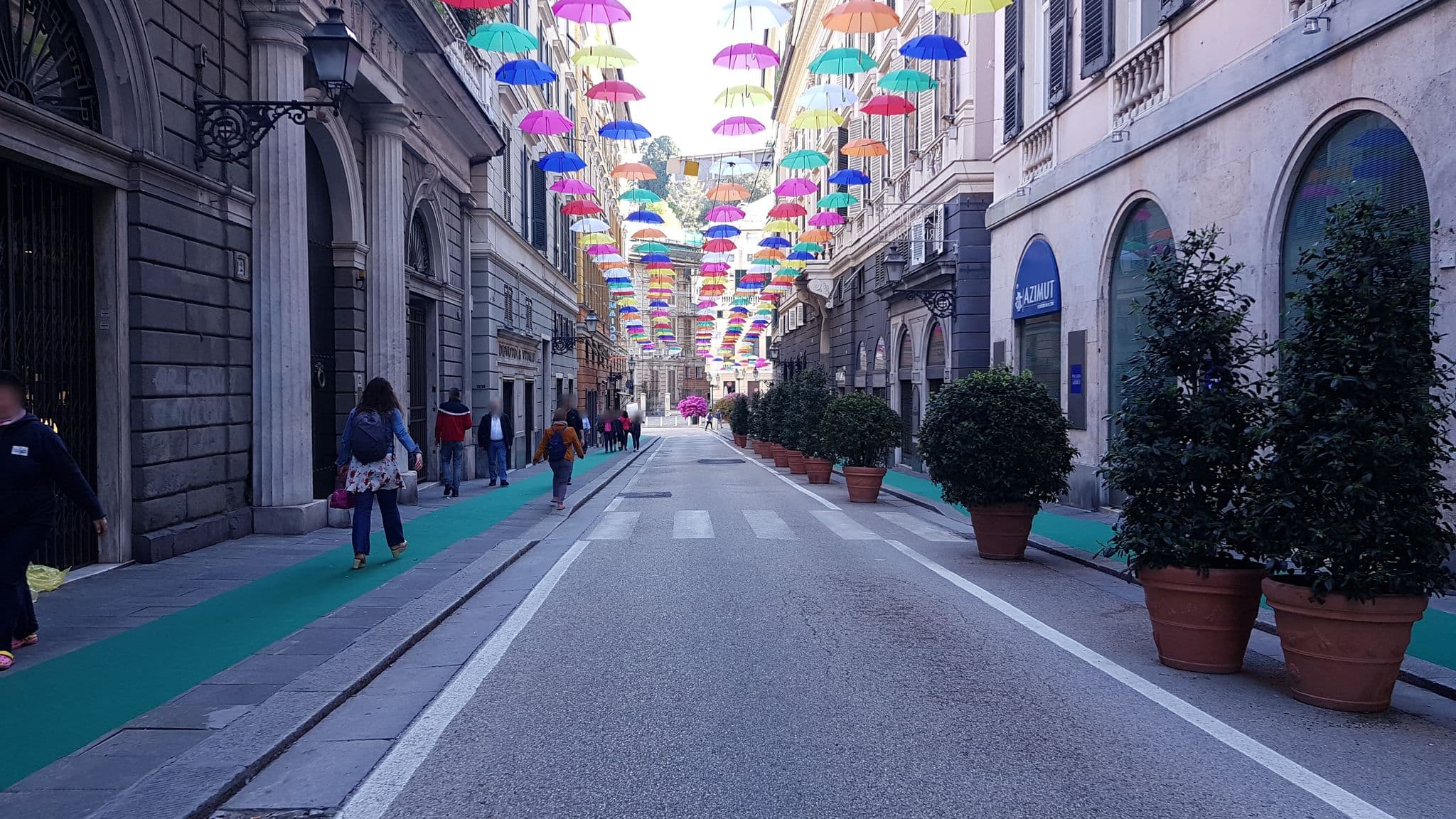 Street view near B&B La Terrazza, Genoa — © ale_zena_it (CC BY-SA · Mapillary)