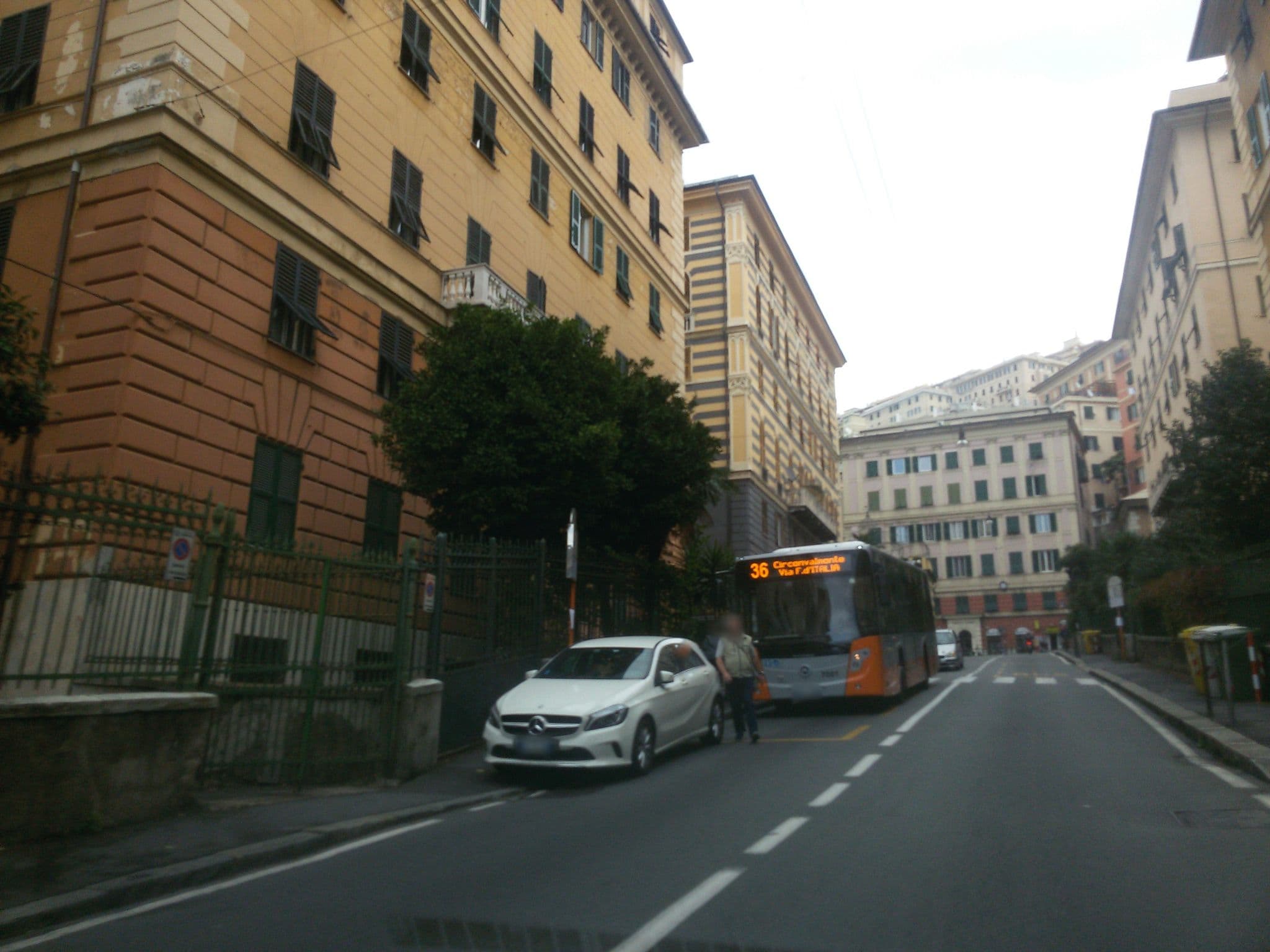 Street view near B&B Damì, Genoa — © ale_zena_it (CC BY-SA · Mapillary)