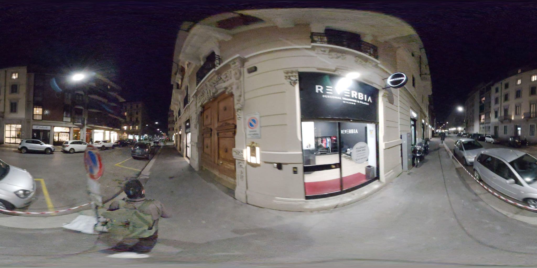 Street view near B&B L'Ottava, Milan — © mapconcierge (CC BY-SA · Mapillary)