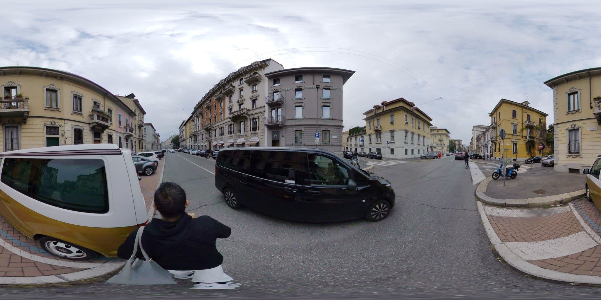 Street view near Gatto Bianco Mia Aparthotel, Brera — © mapconcierge (CC BY-SA · Mapillary)