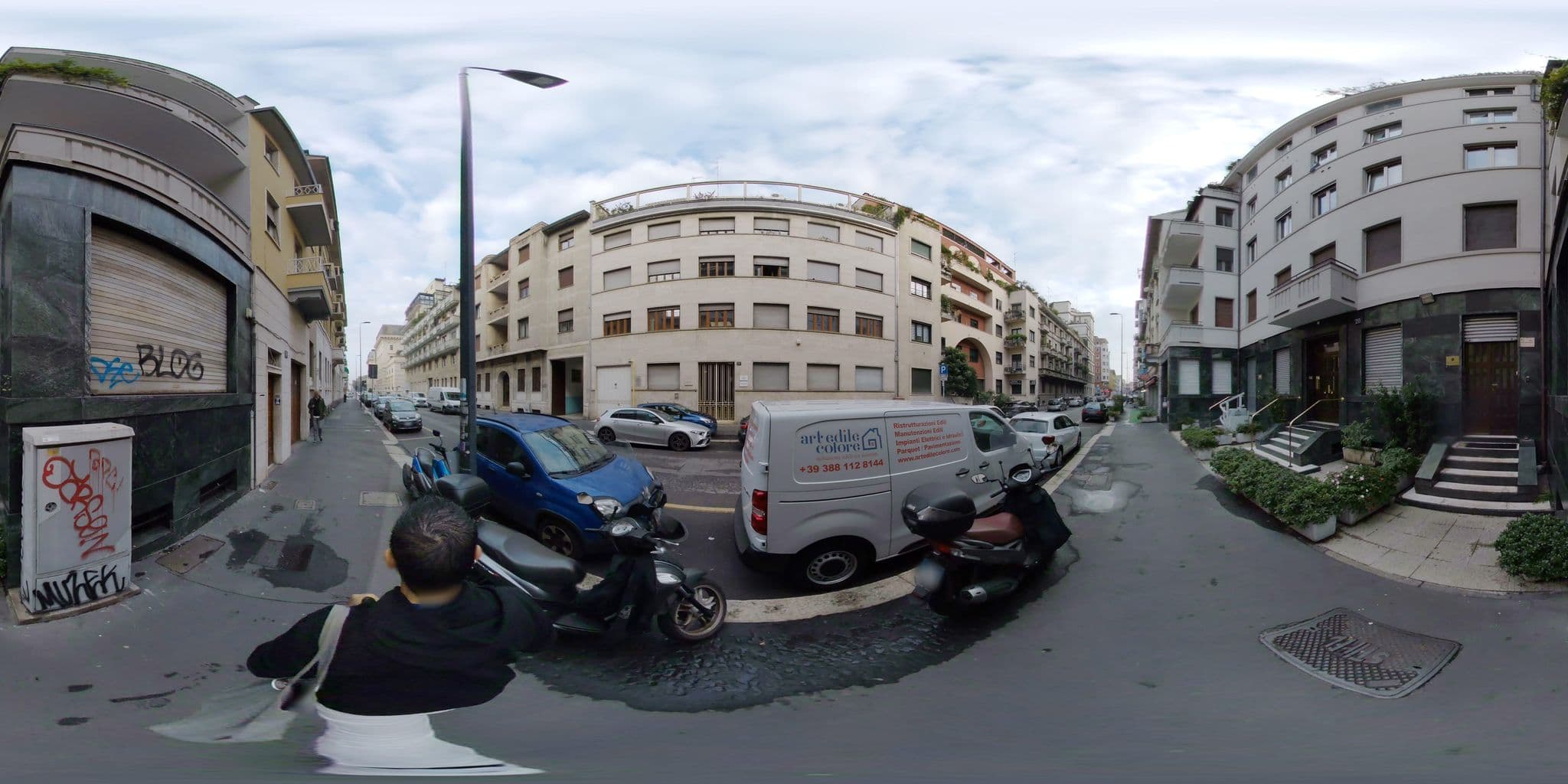 Street view near Short Rental Apartments, Brera — © mapconcierge (CC BY-SA · Mapillary)