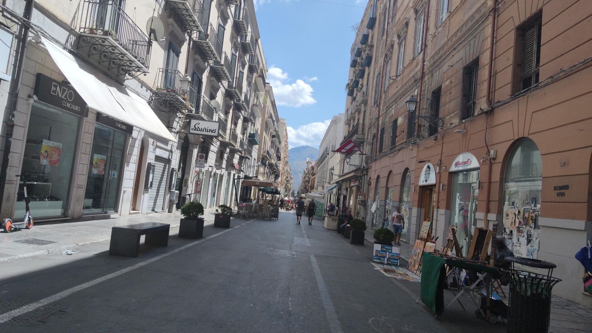 Street view near Into Palermo B&B, Palermo — © mrey (CC BY-SA · Mapillary)