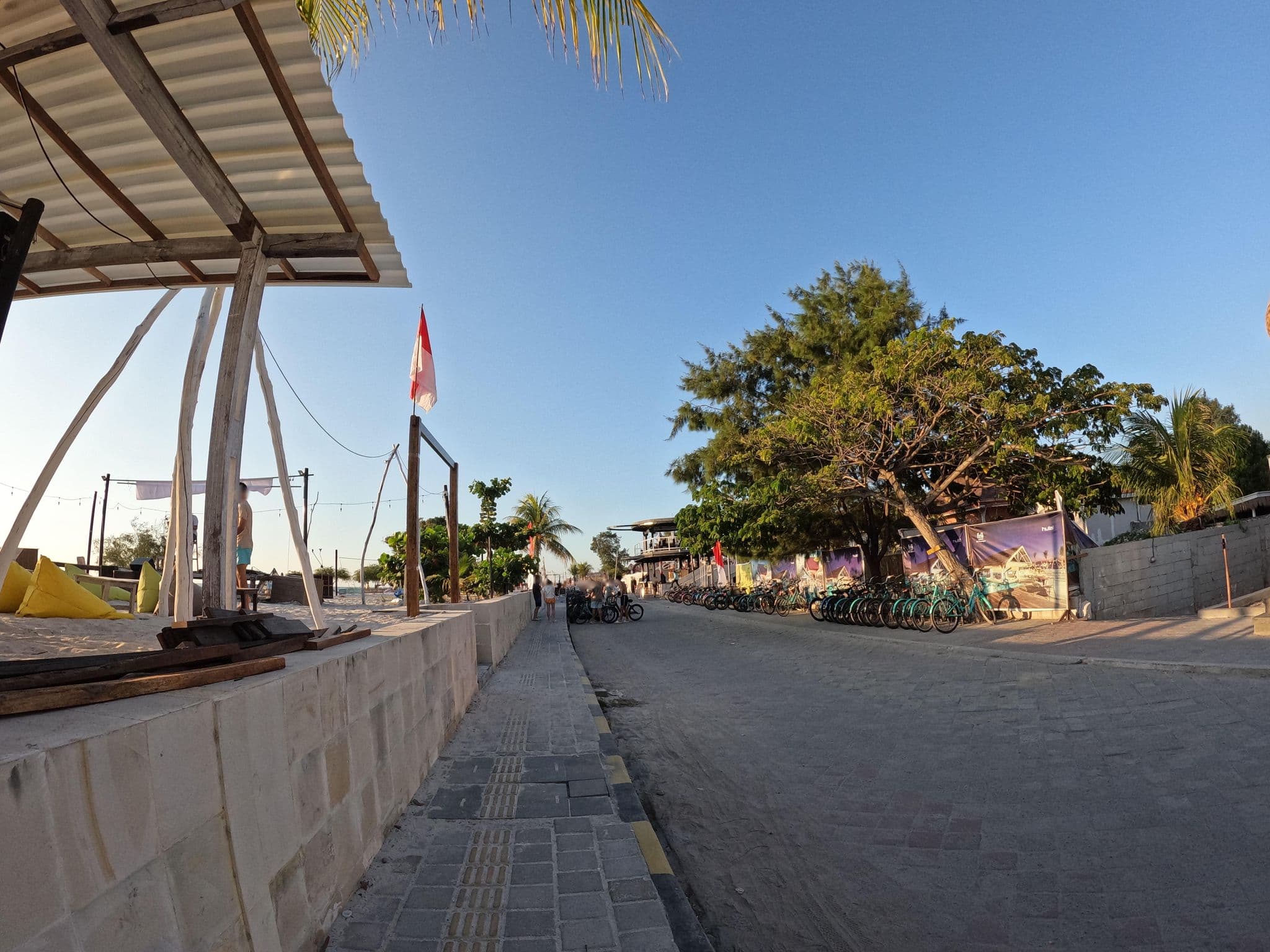 Street view near Pandawa, Gili Trawangan