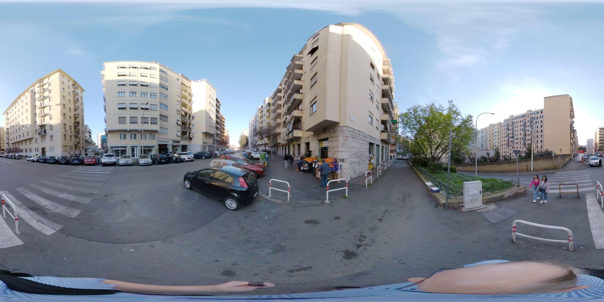 Street view near 4321 b&b Stazione Trastevere, Testaccio — © bruno360 (CC BY-SA · Mapillary)
