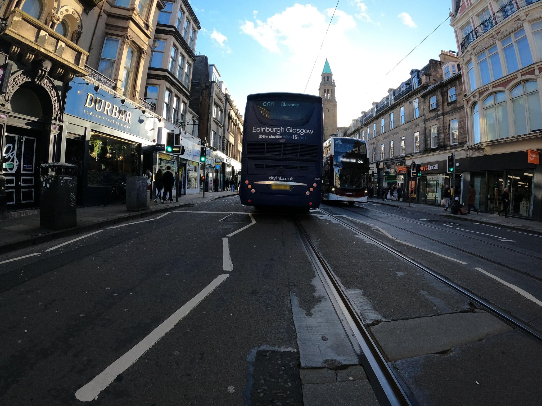 Street view near Four Points Flex by Sheraton Edinburgh, Edinburgh — © hobgoblin (CC BY-SA · Mapillary)