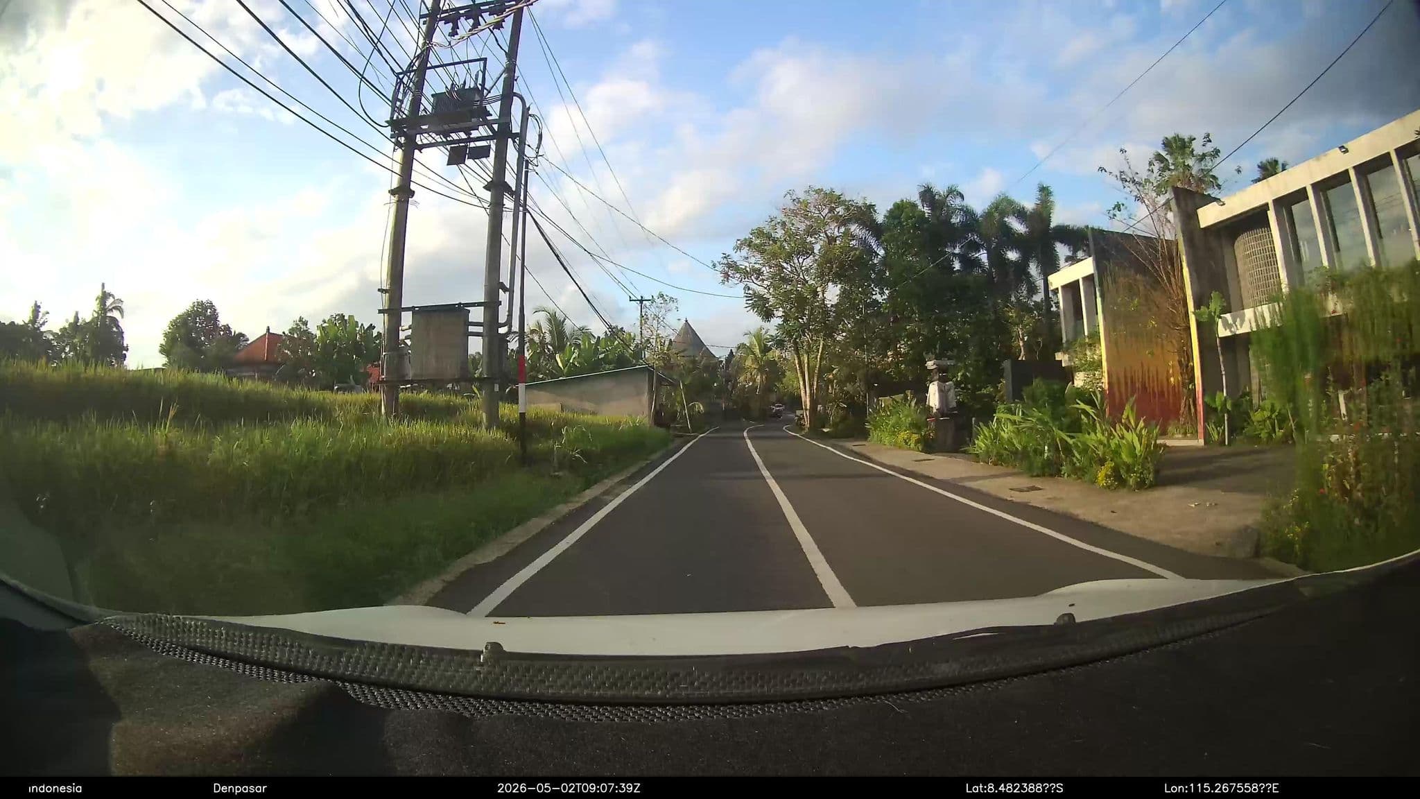 Street view near Anand Ashram, Ubud