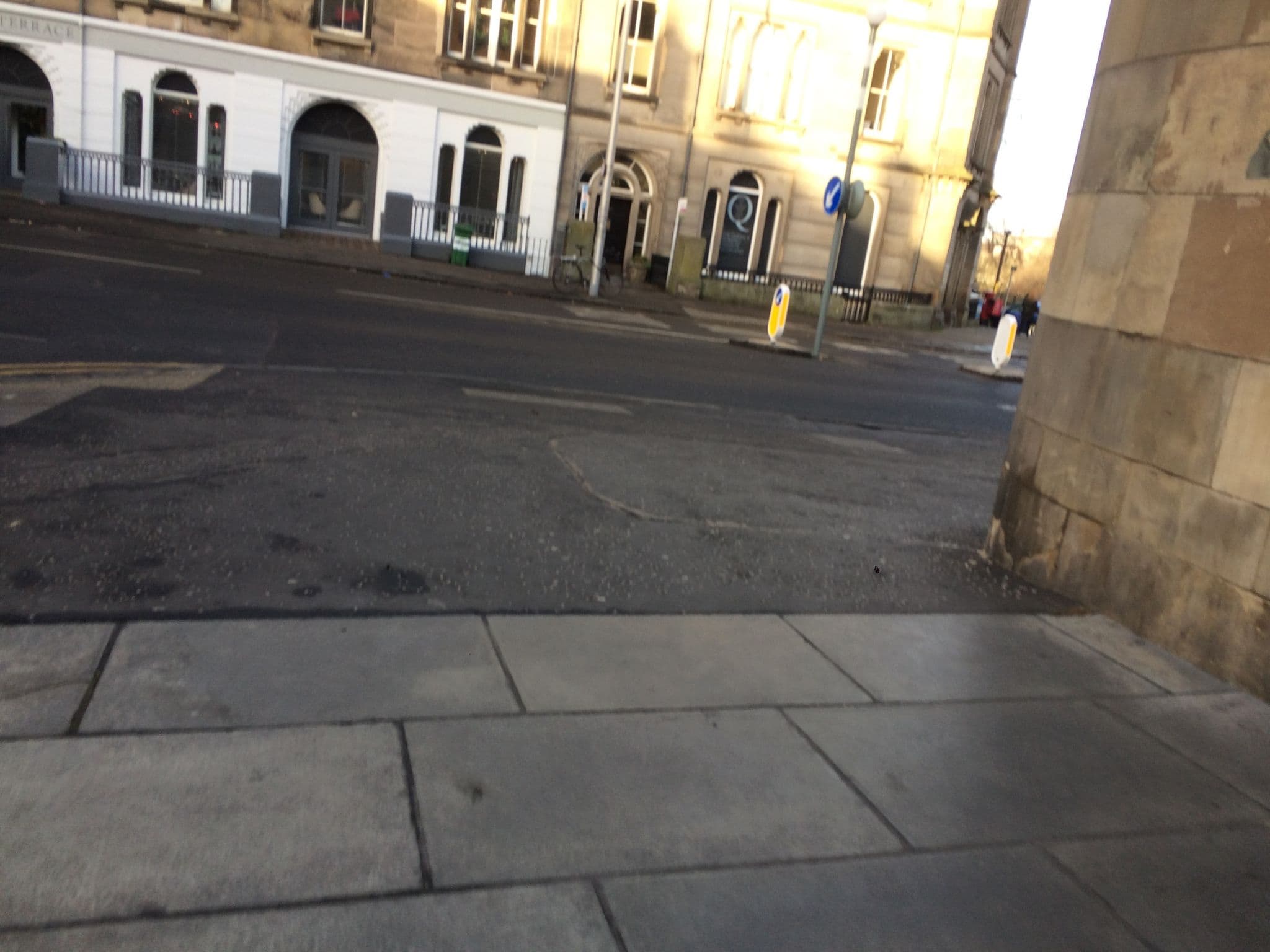Street view near 33 Castle Terrace, Edinburgh — © drnoble (CC BY-SA · Mapillary)