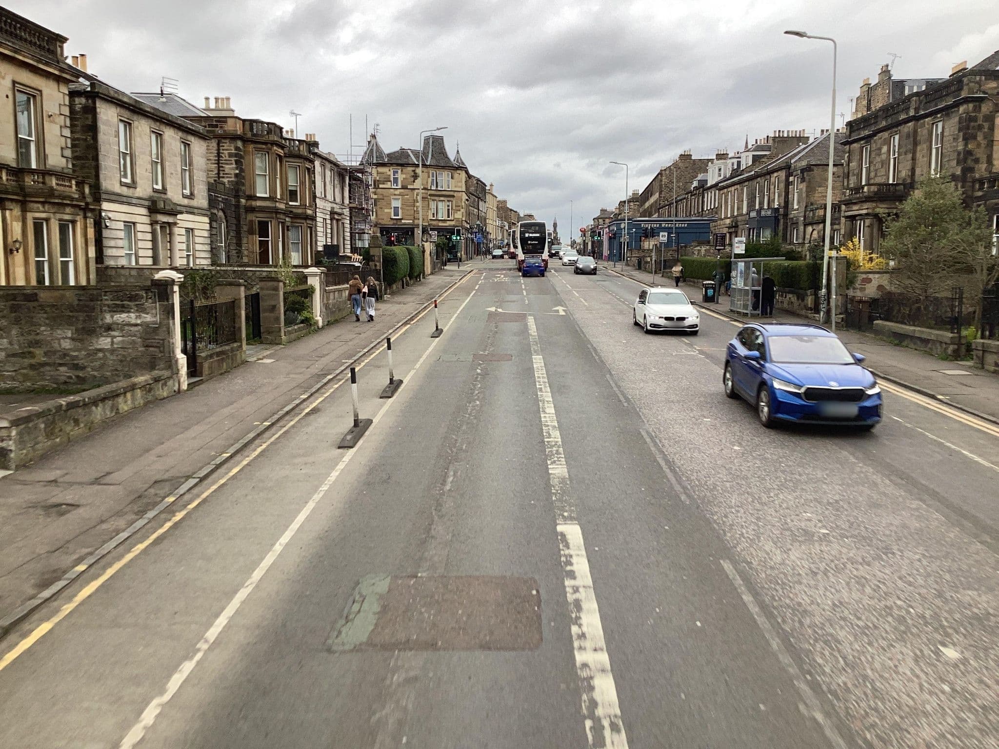 Street view near The City Residence, Edinburgh — © lucagm (CC BY-SA · Mapillary)