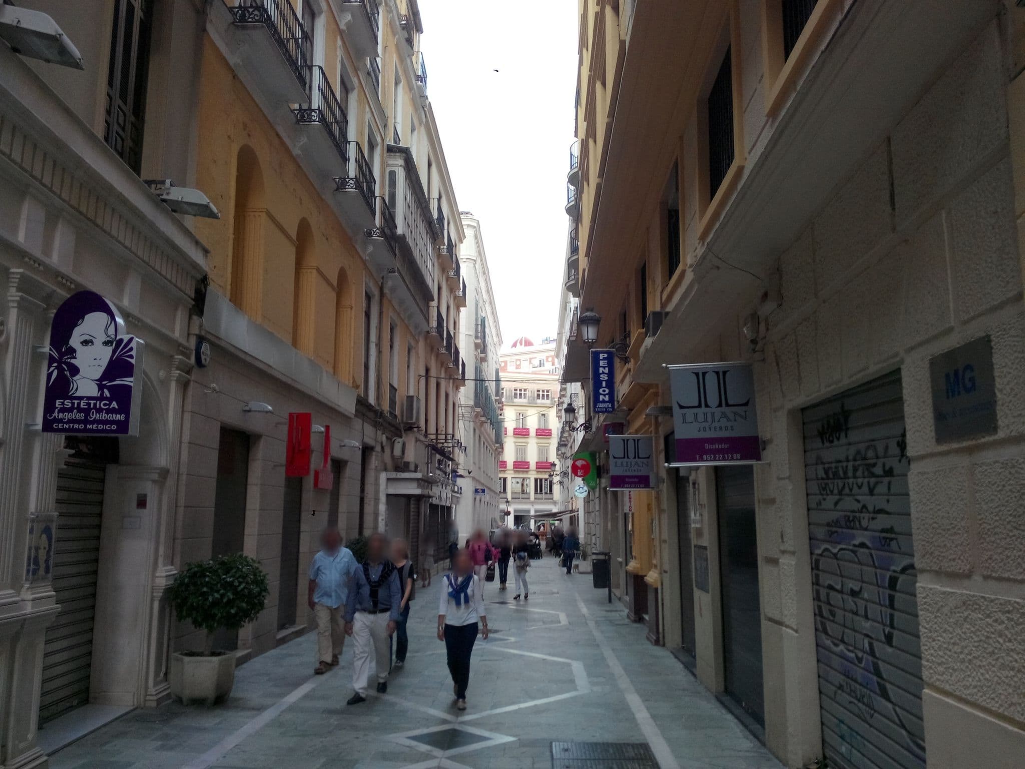 Street view near Hotel Catalonia Puerta del Mar, Málaga — © jaakkoh (CC BY-SA · Mapillary)