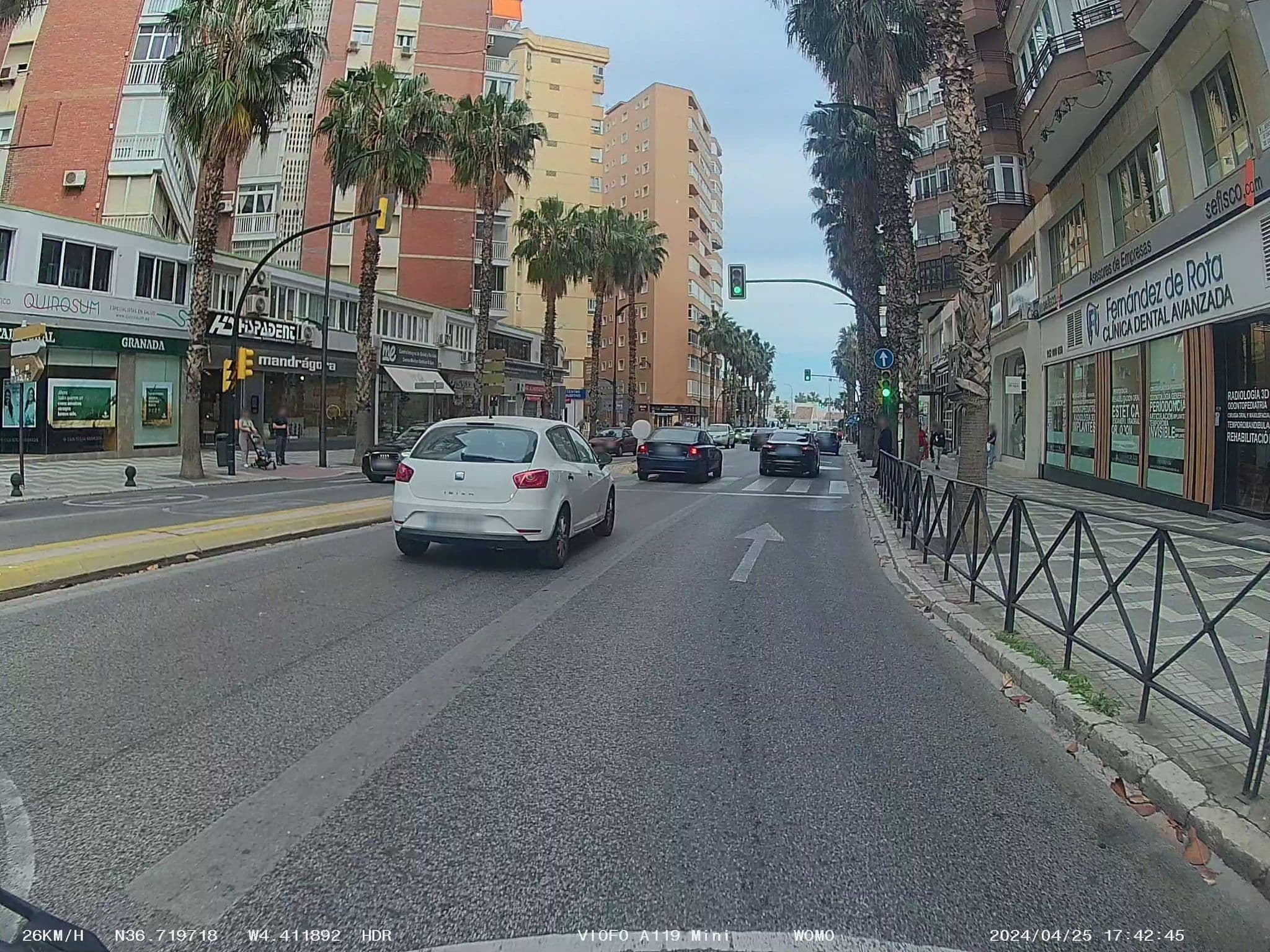Street view near Hotel MS Maestranza Málaga Centro, Málaga — © soulcover (CC BY-SA · Mapillary)