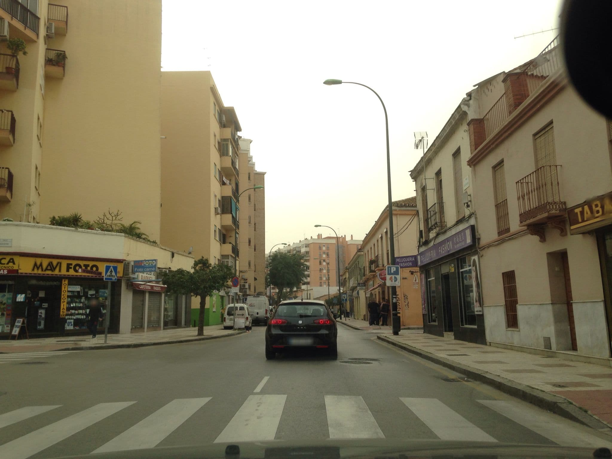 Street view near Hostal Tilos S.L, Málaga — © klaberlang (CC BY-SA · Mapillary)