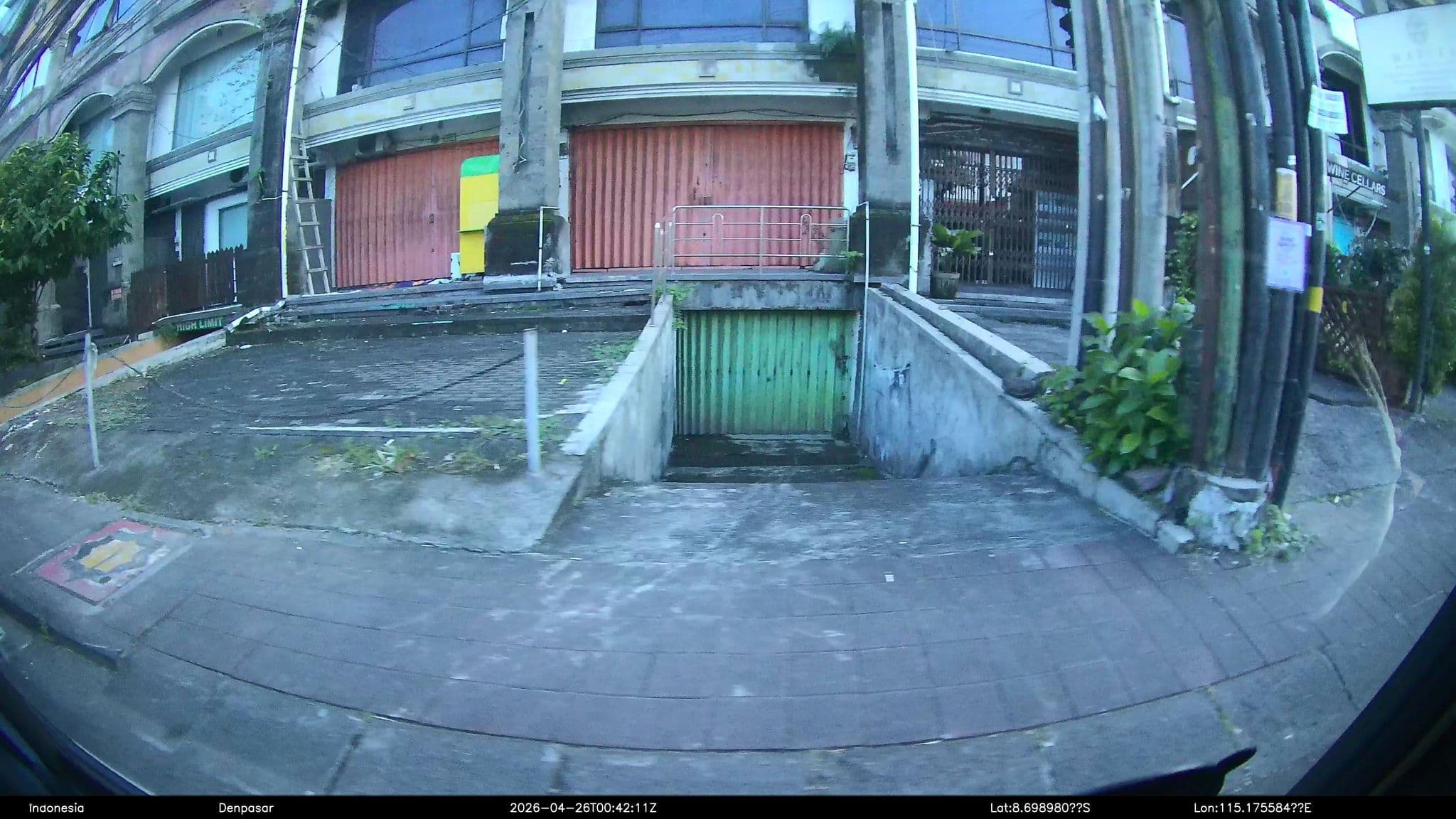 Street view near Bali view apartments, Legian