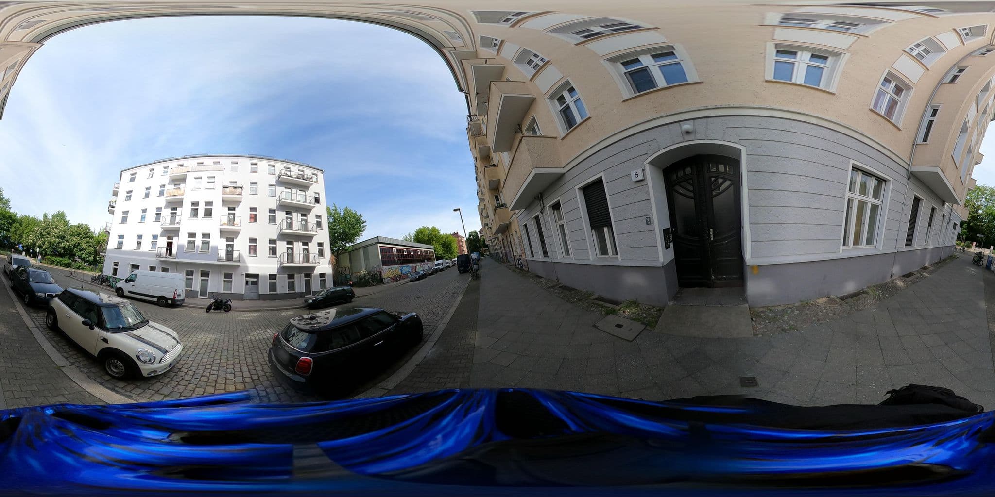 Street view near Sunflower Hostel Berlin, Friedrichshain — © supaplex030 (CC BY-SA · Mapillary)