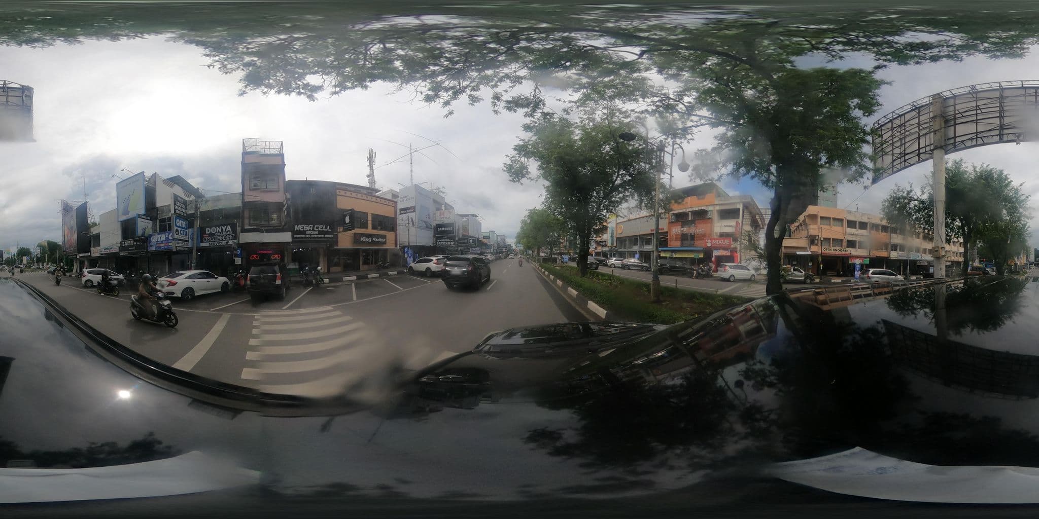 Street view near Hotel 61, Banda Aceh — © rgtm_ryuiki (CC BY-SA · Mapillary)