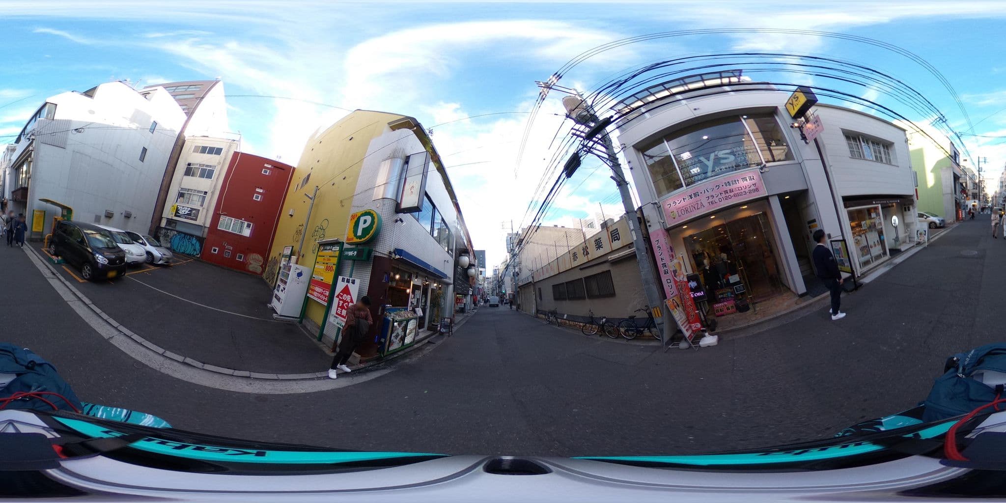 Street view near HONDORI INN, Hiroshima — © nmaruichi (CC BY-SA · Mapillary)