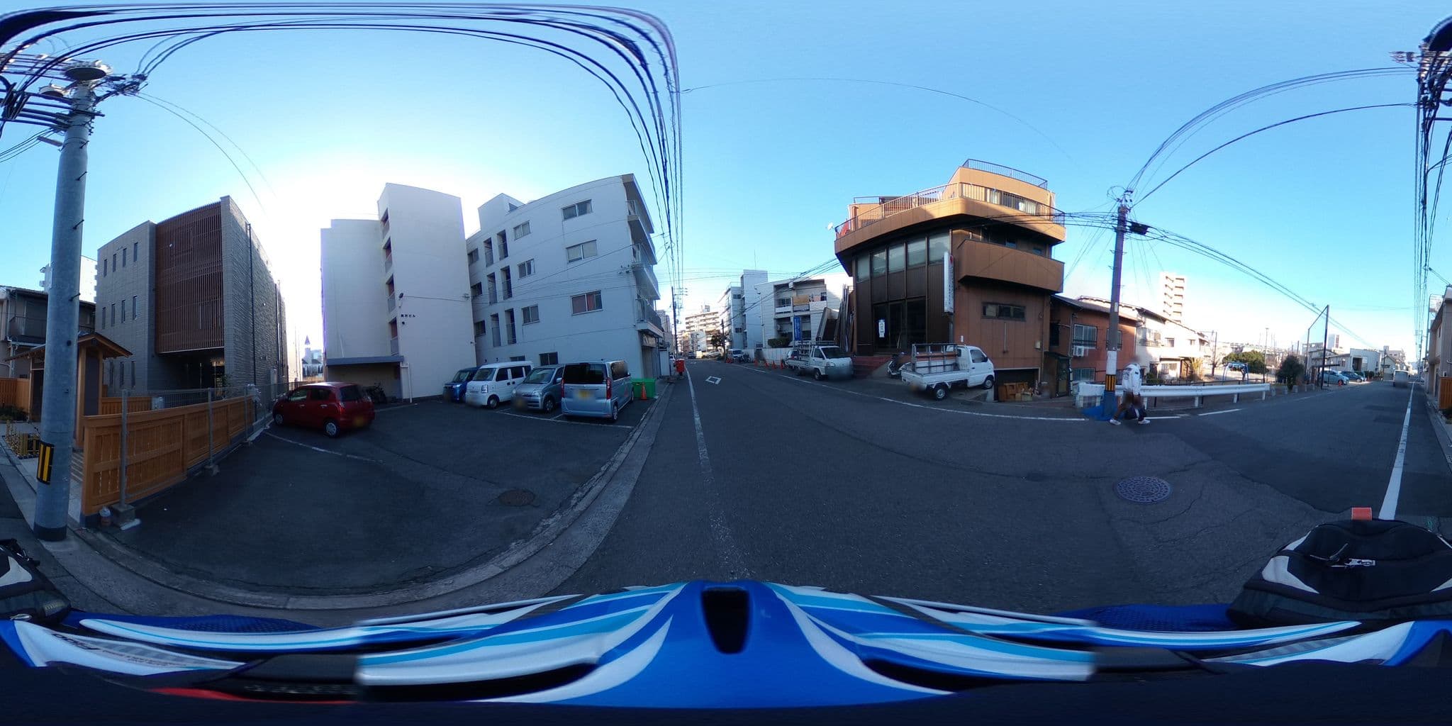 Street view near LAZULI Hiroshima Hotel and Lounge, Hiroshima — © nmaruichi (CC BY-SA · Mapillary)