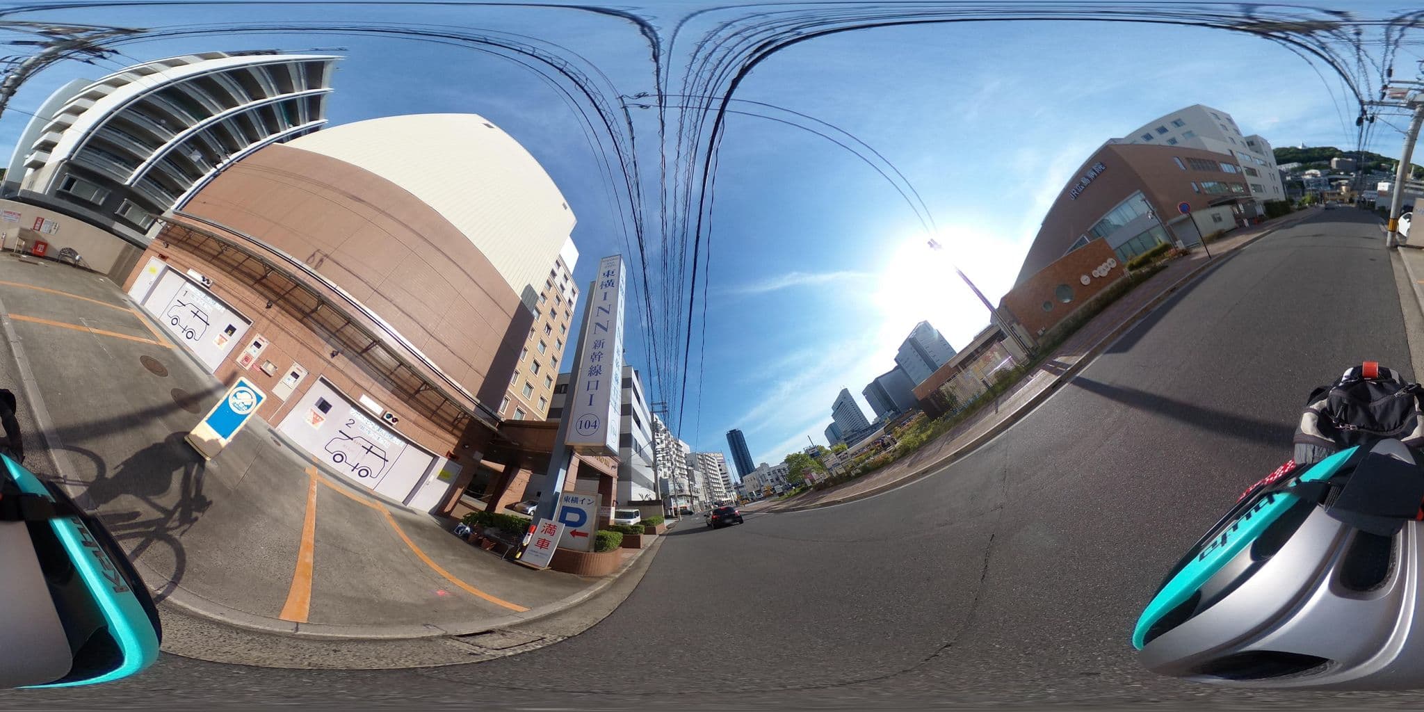 Street view near 東横INN広島駅新幹線口1, Hiroshima — © nmaruichi (CC BY-SA · Mapillary)