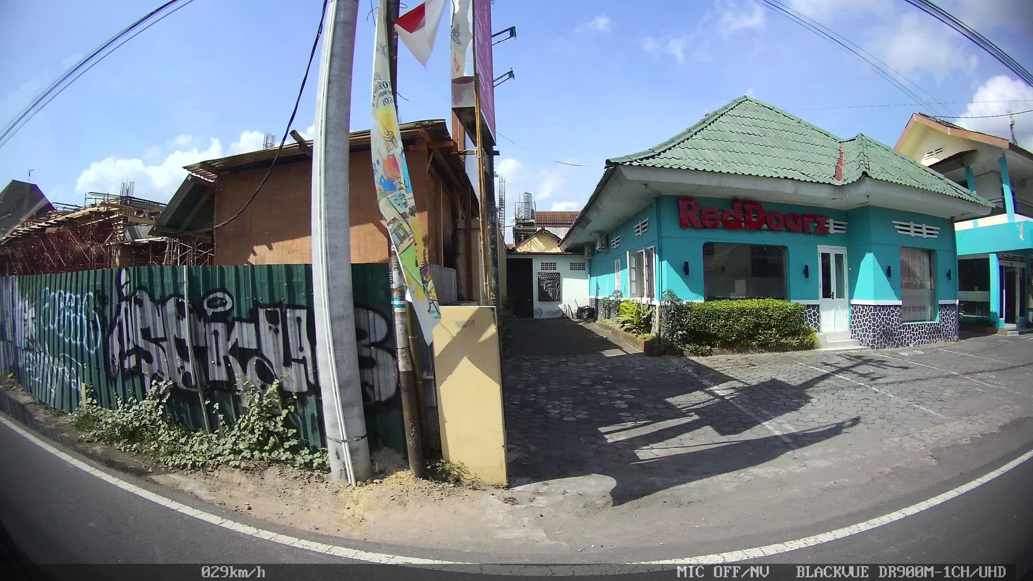 Street view near Airlangga, Yogyakarta