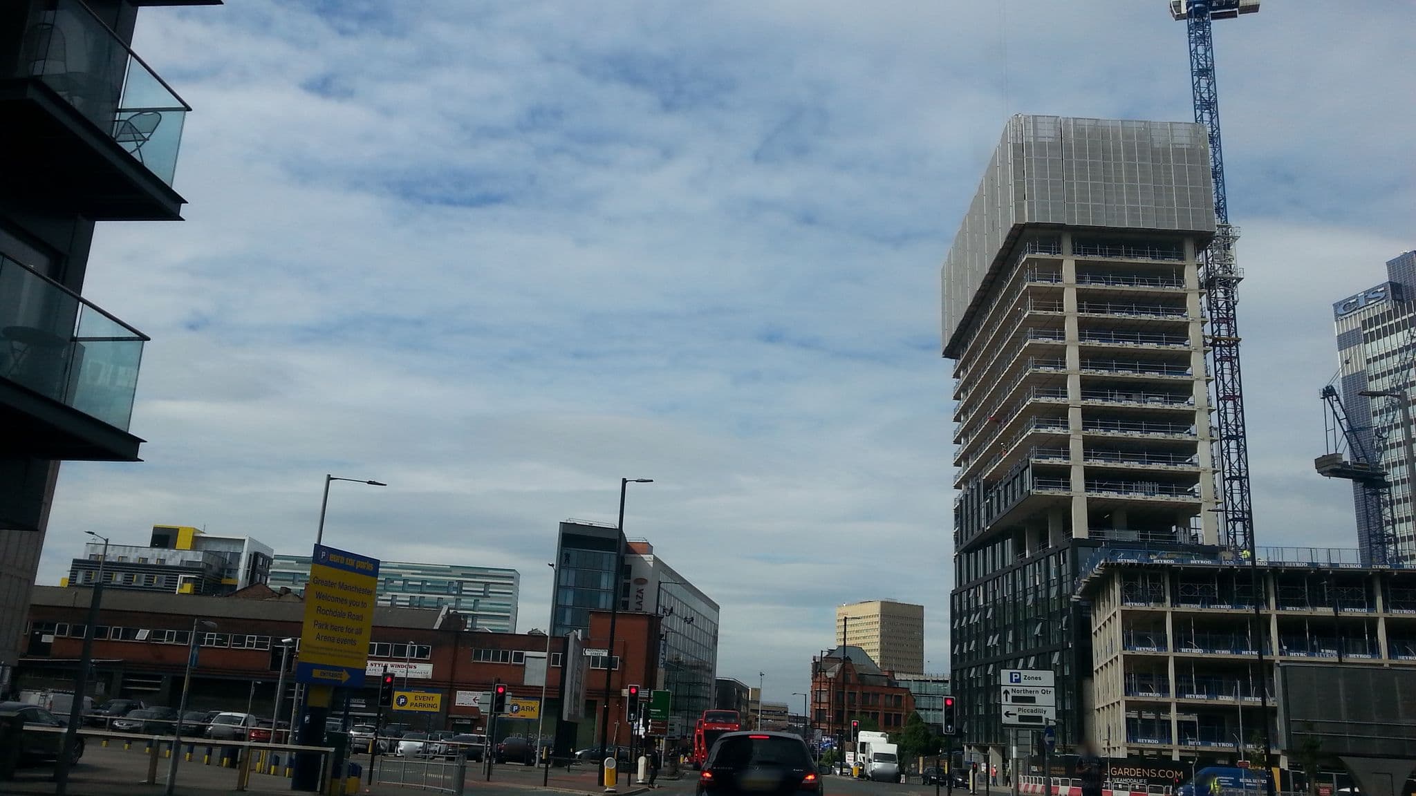 Street view near Premier Inn Manchester City Centre (Northern Quarter), Manchester — © adam2 (CC BY-SA · Mapillary)