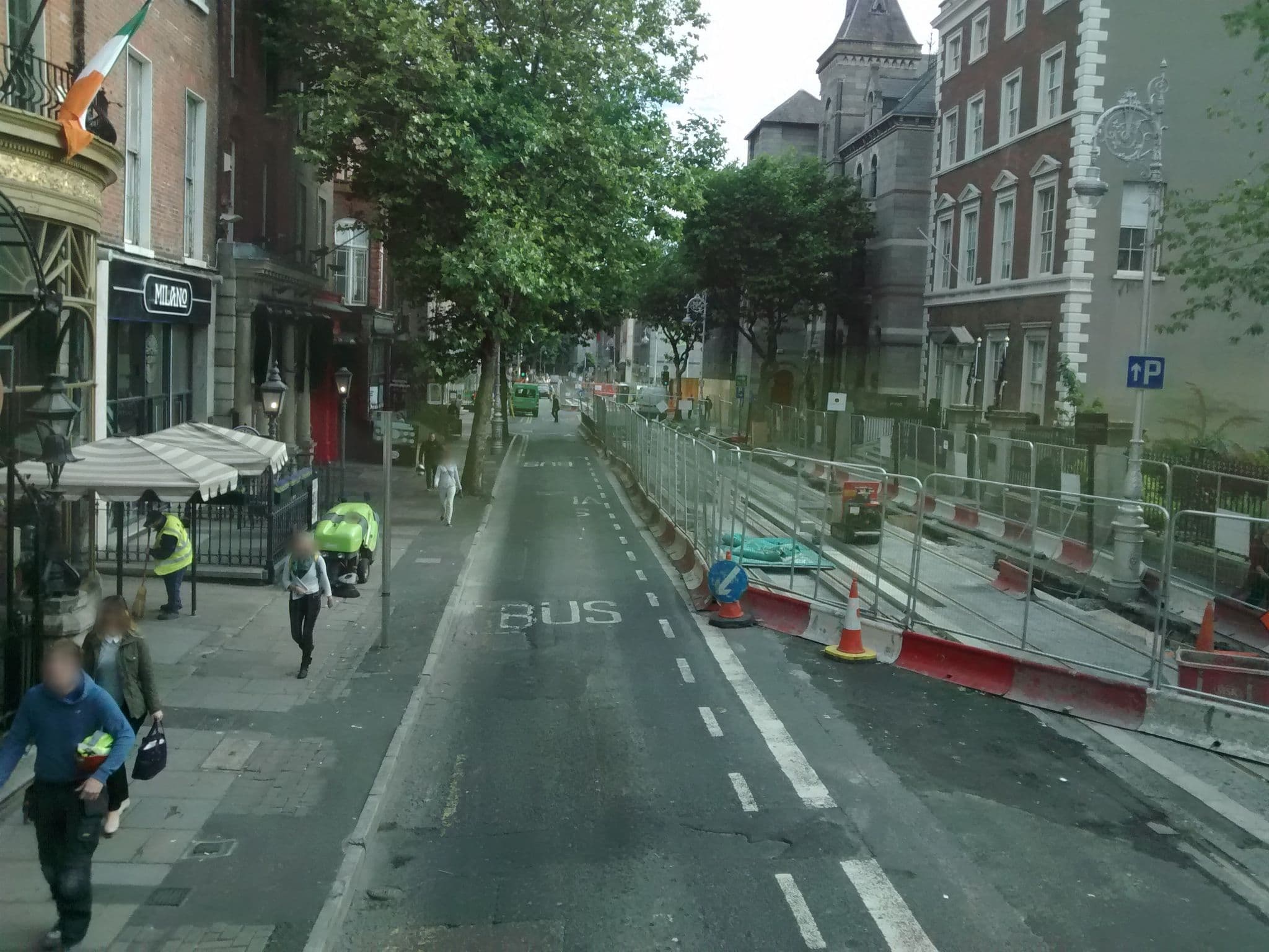 Street view near The Dawson Hotel, Dublin — © stephenjudge (CC BY-SA · Mapillary)