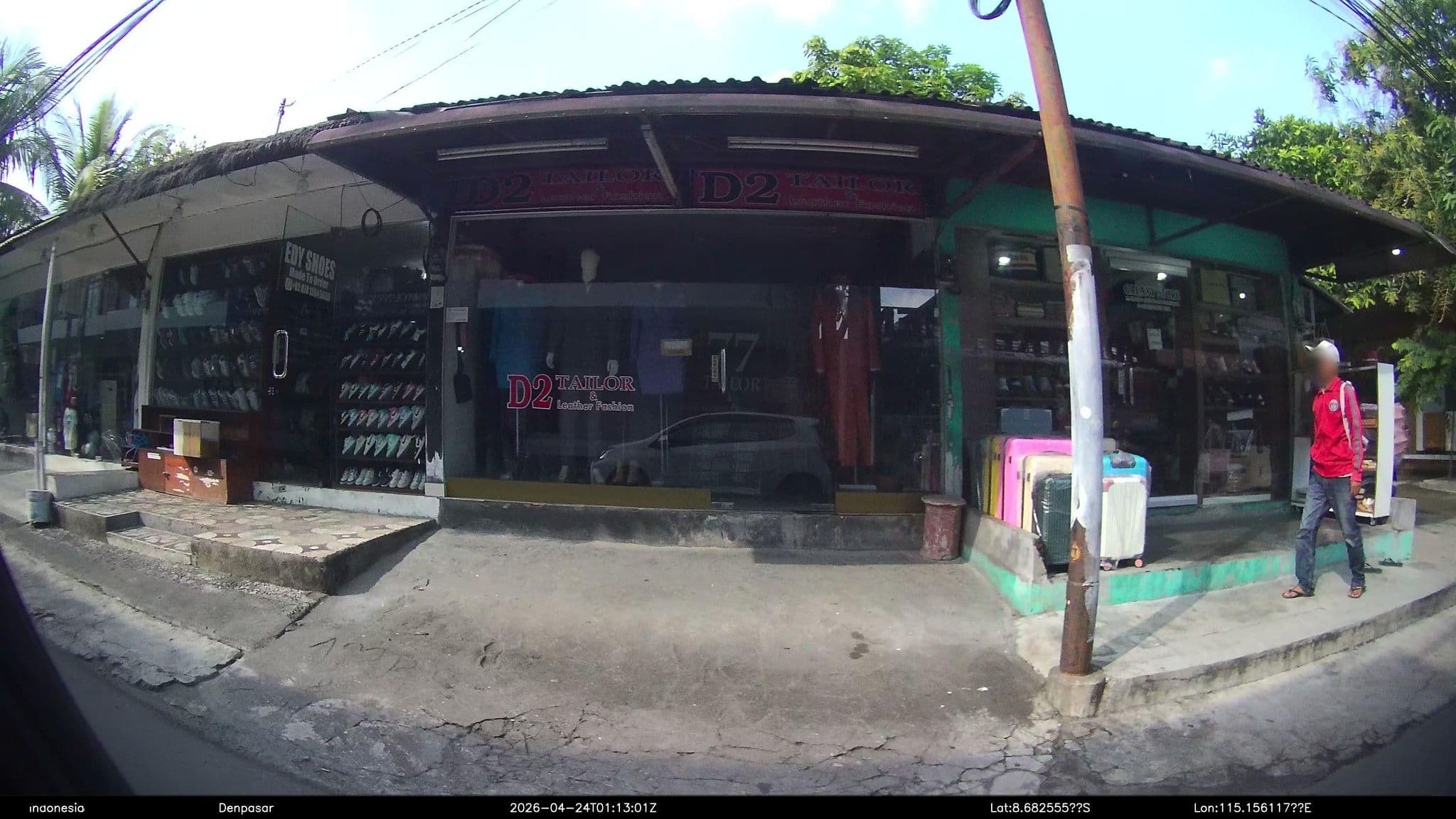 Street view near heru's appartement, Legian — © Kaart---360 (CC BY-SA · Mapillary)