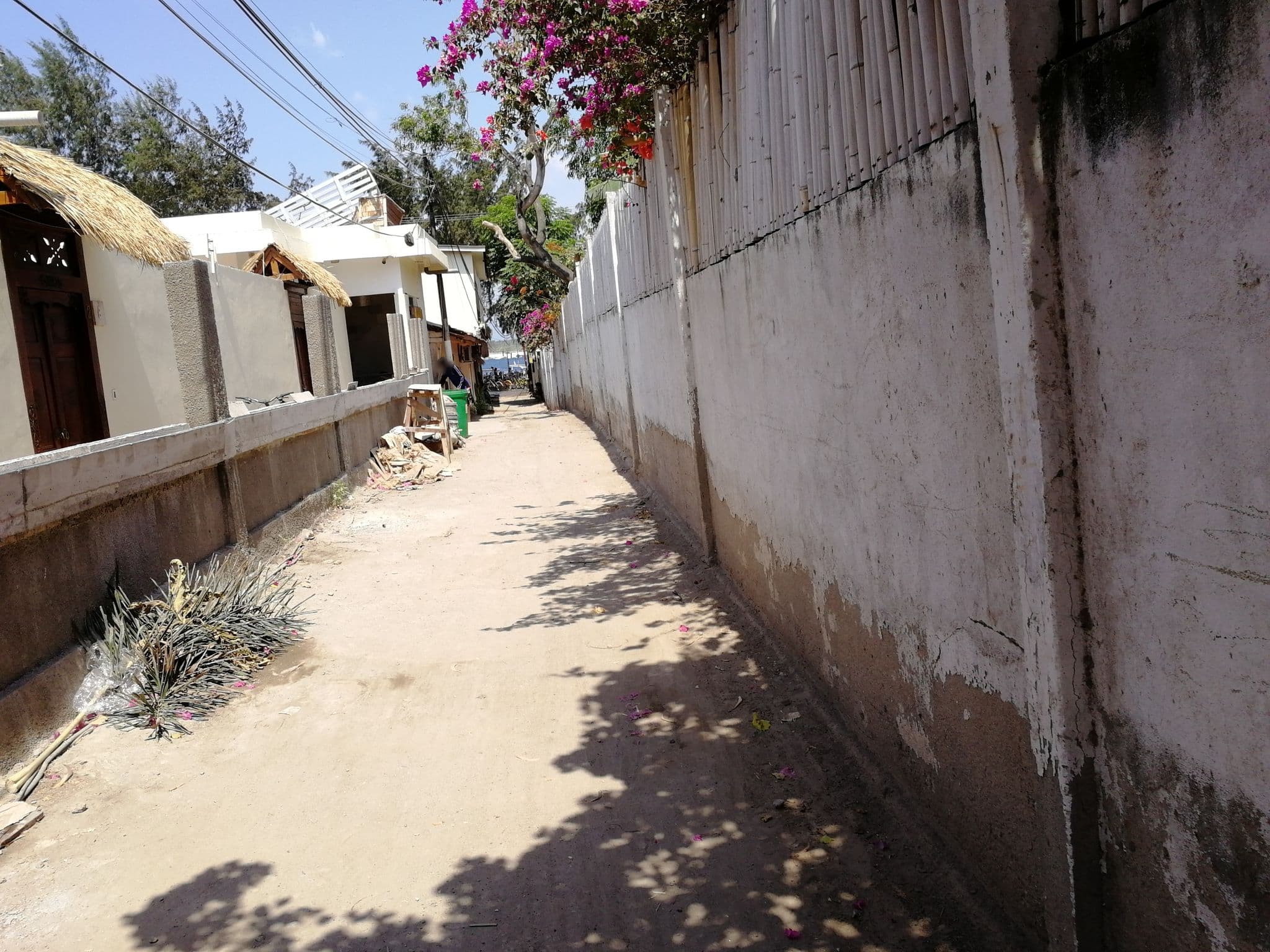 Street view near Villa Bella, Gili Trawangan