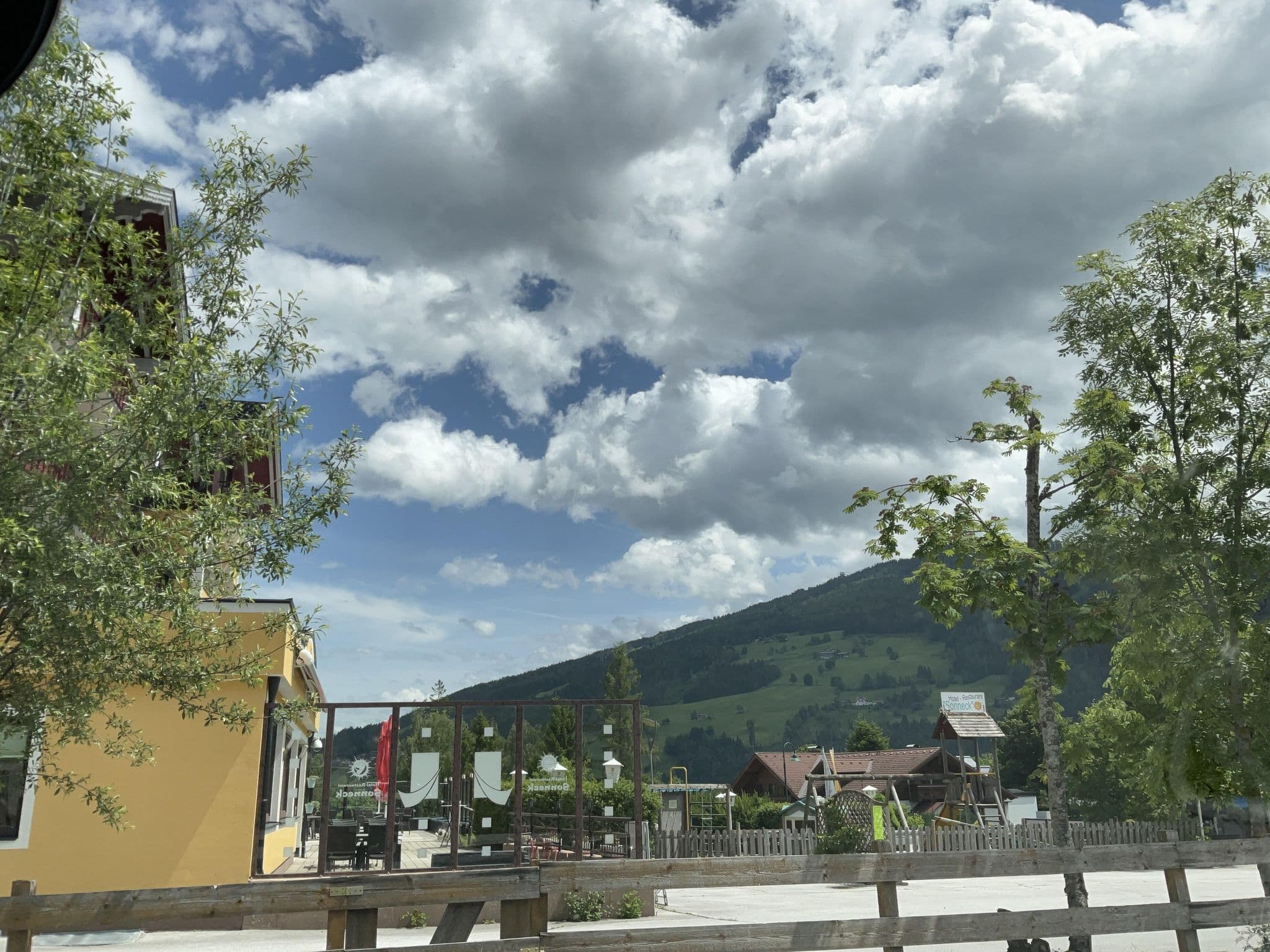 Street view near Pension Panorama, Schladming