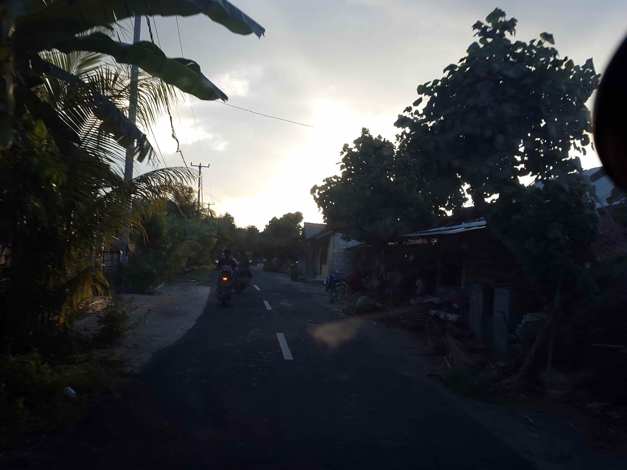 Street view near Coconut Hill Cottage, Klungkung