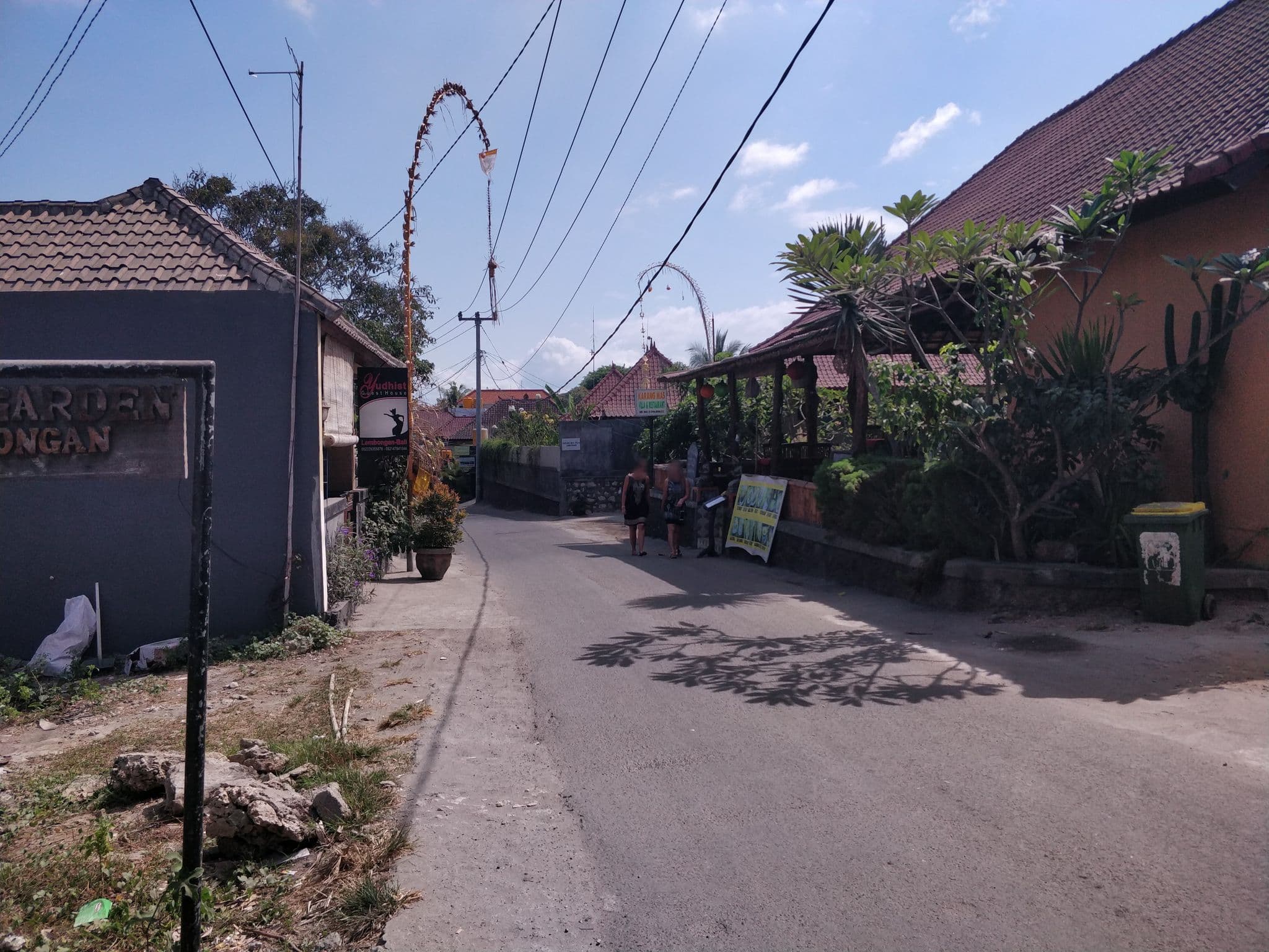 Street view near Yudhist guest house, Klungkung