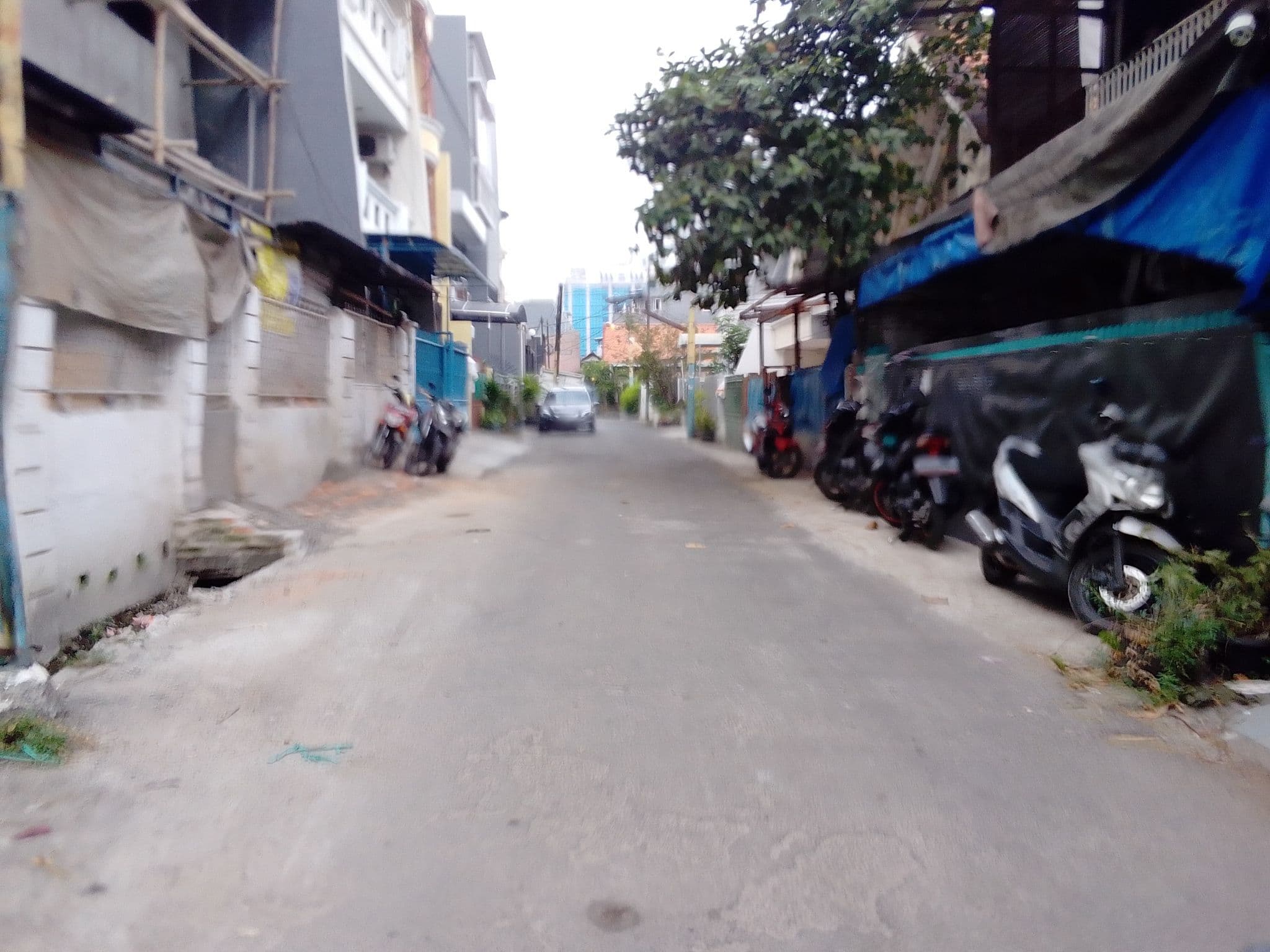 Street view near Ketapang Recidences, Jakarta