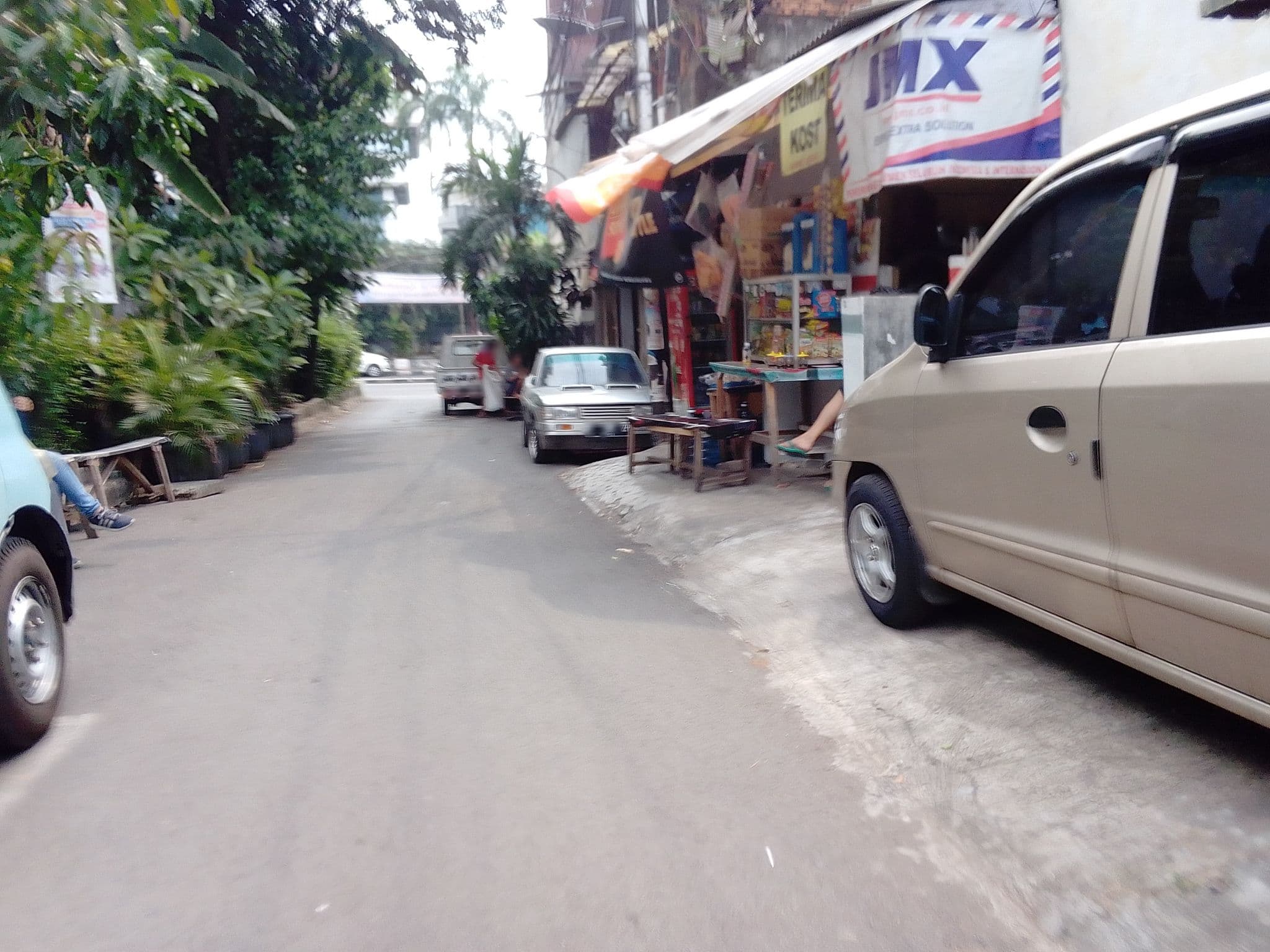 Street view near WIR, Jakarta