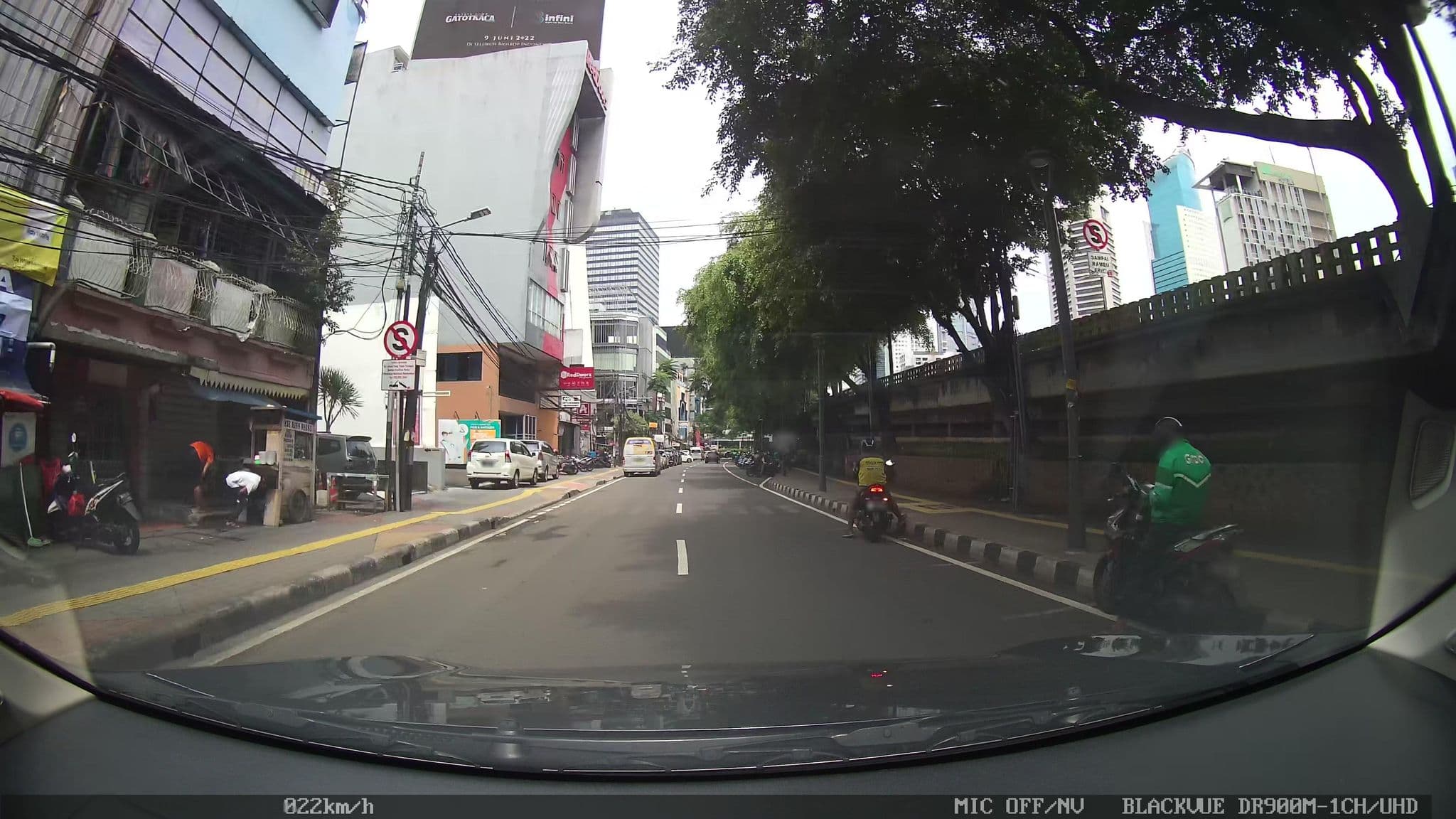 Street view near Reddoorz Plus Thamrin, Jakarta