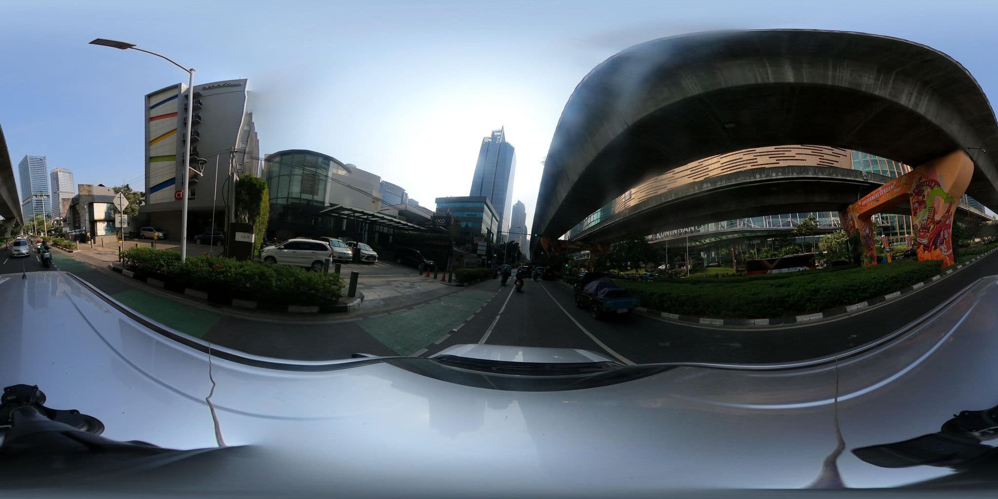 Street view near Amaris, Jakarta