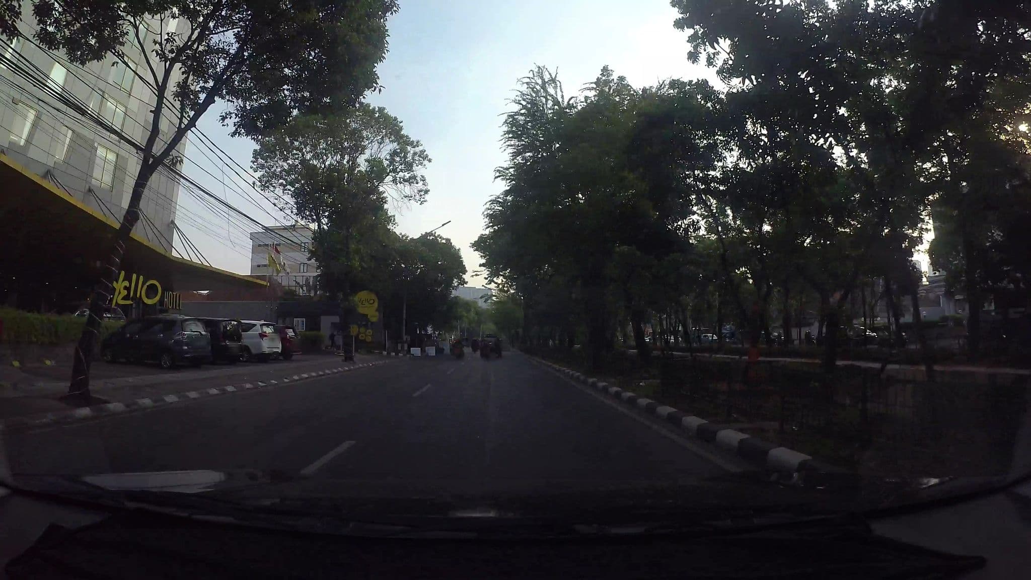 Street view near Yello, Jakarta
