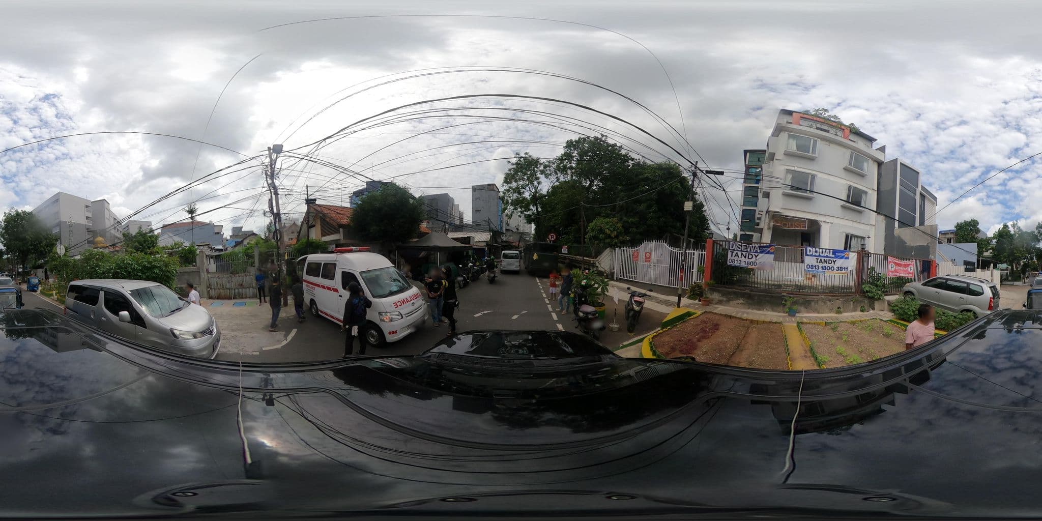 Street view near Oyo 208 G. House, Jakarta