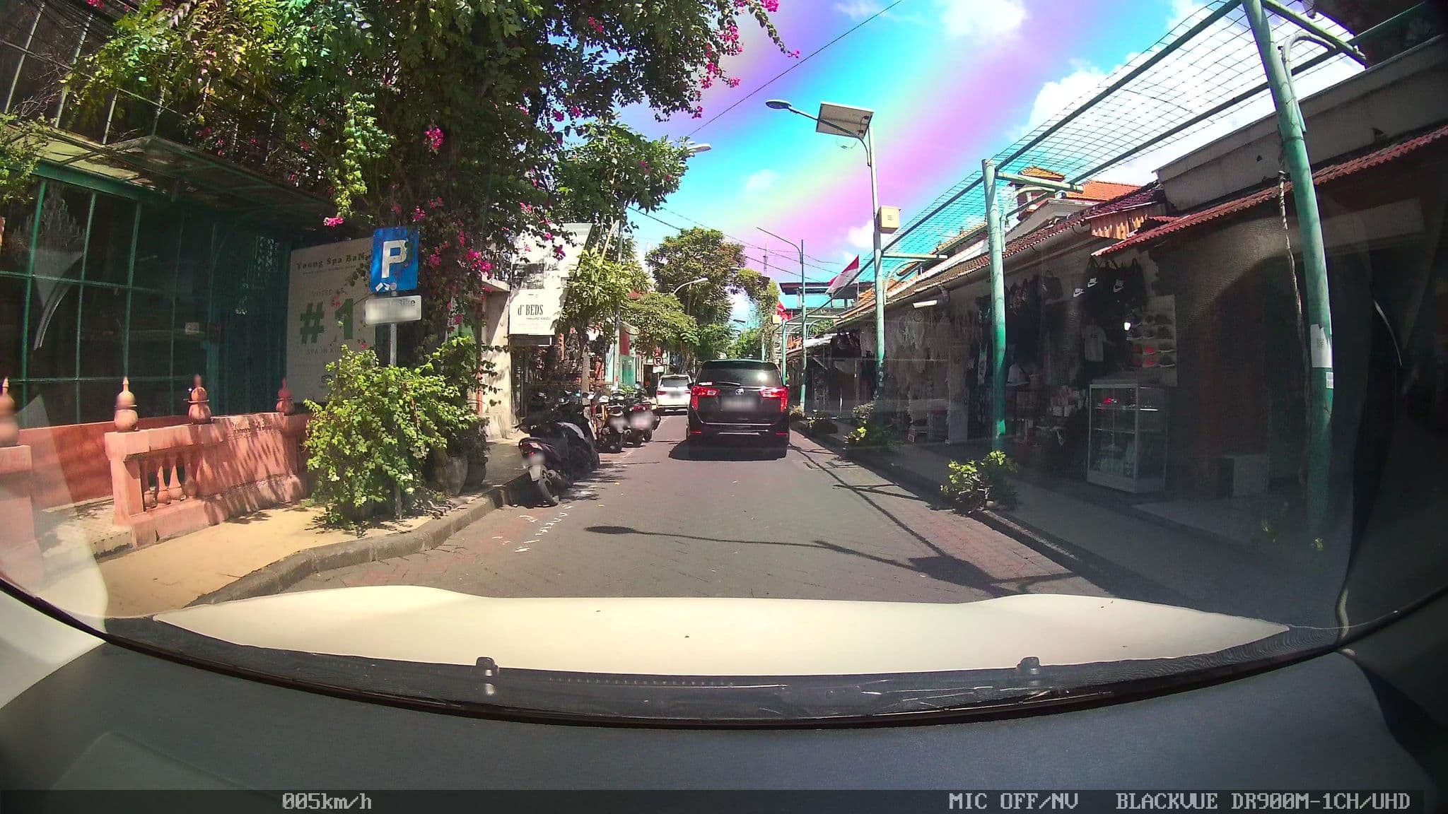 Street view near D Beds Hostel by Soscomma, Kuta