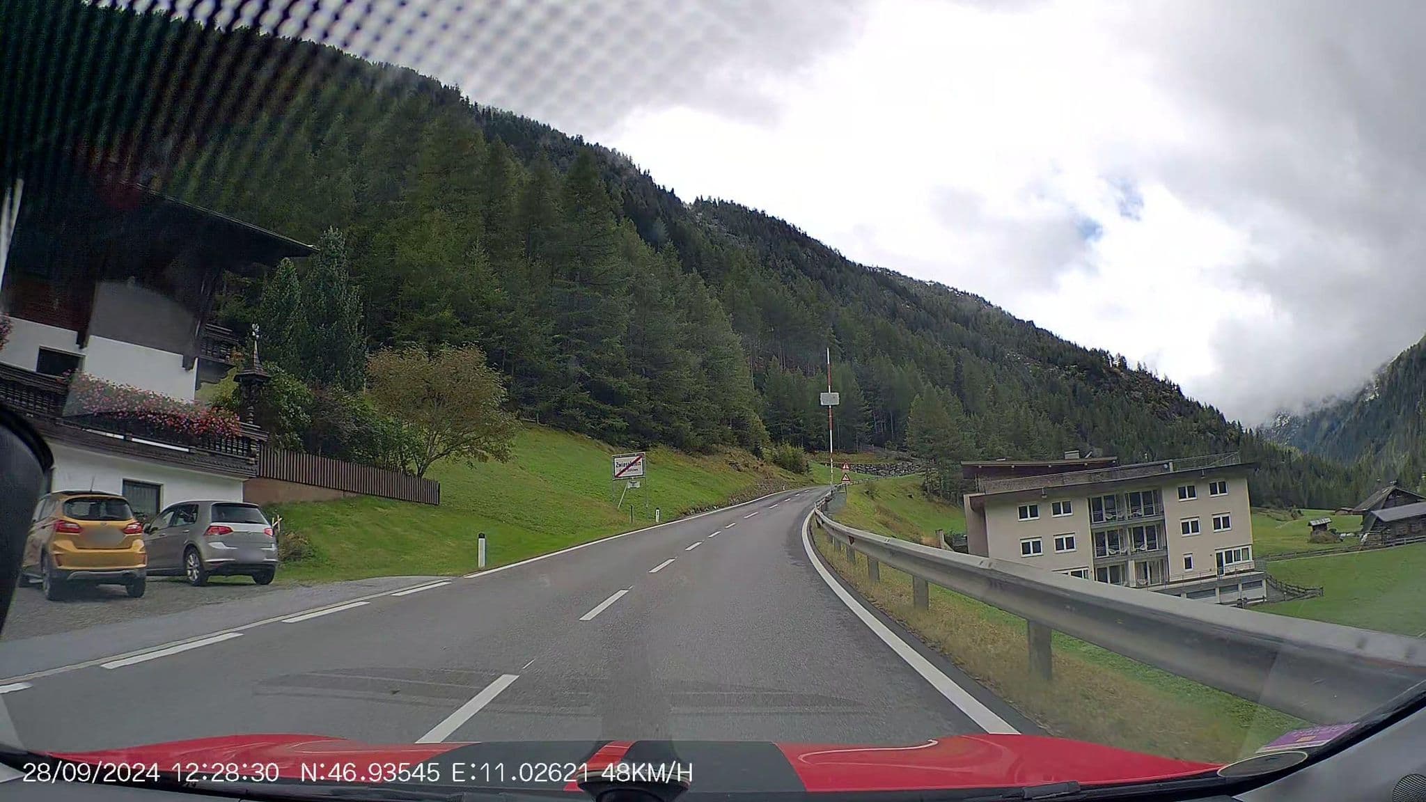 Street view near Haus Andreas, Sölden